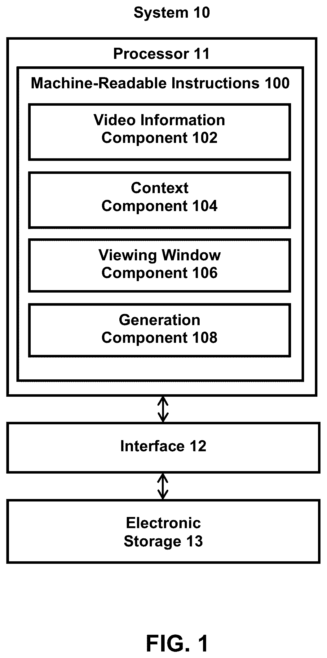 Patent US11818467 Figure 1 – Systems and methods for framing videos