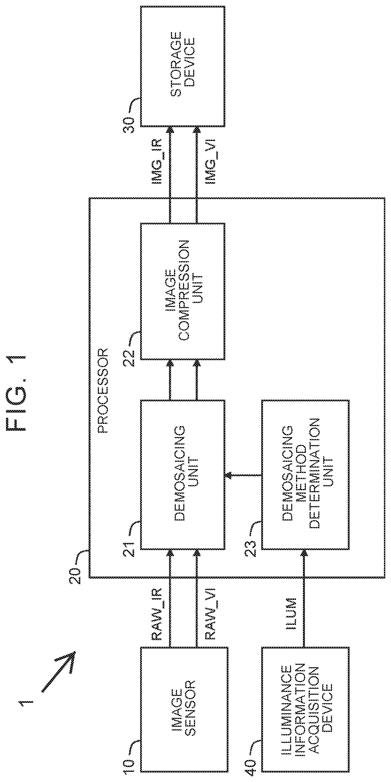 Patent US11818470 — Image generation device, image generation method, and vehicle control system — Figure 1