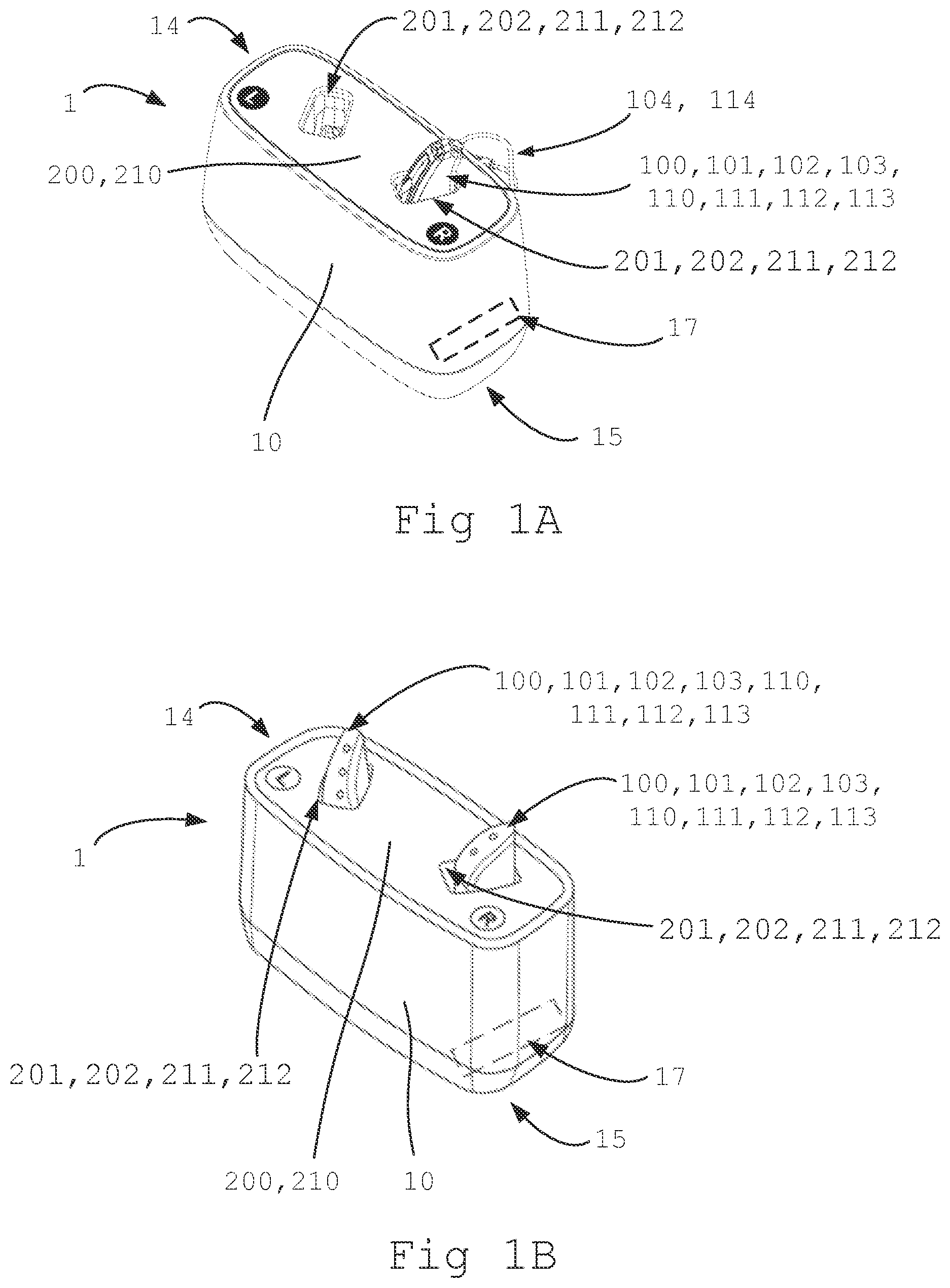Patent US11818530 — Charging kit for charging one or more rechargeable hearing devices — Figure 1