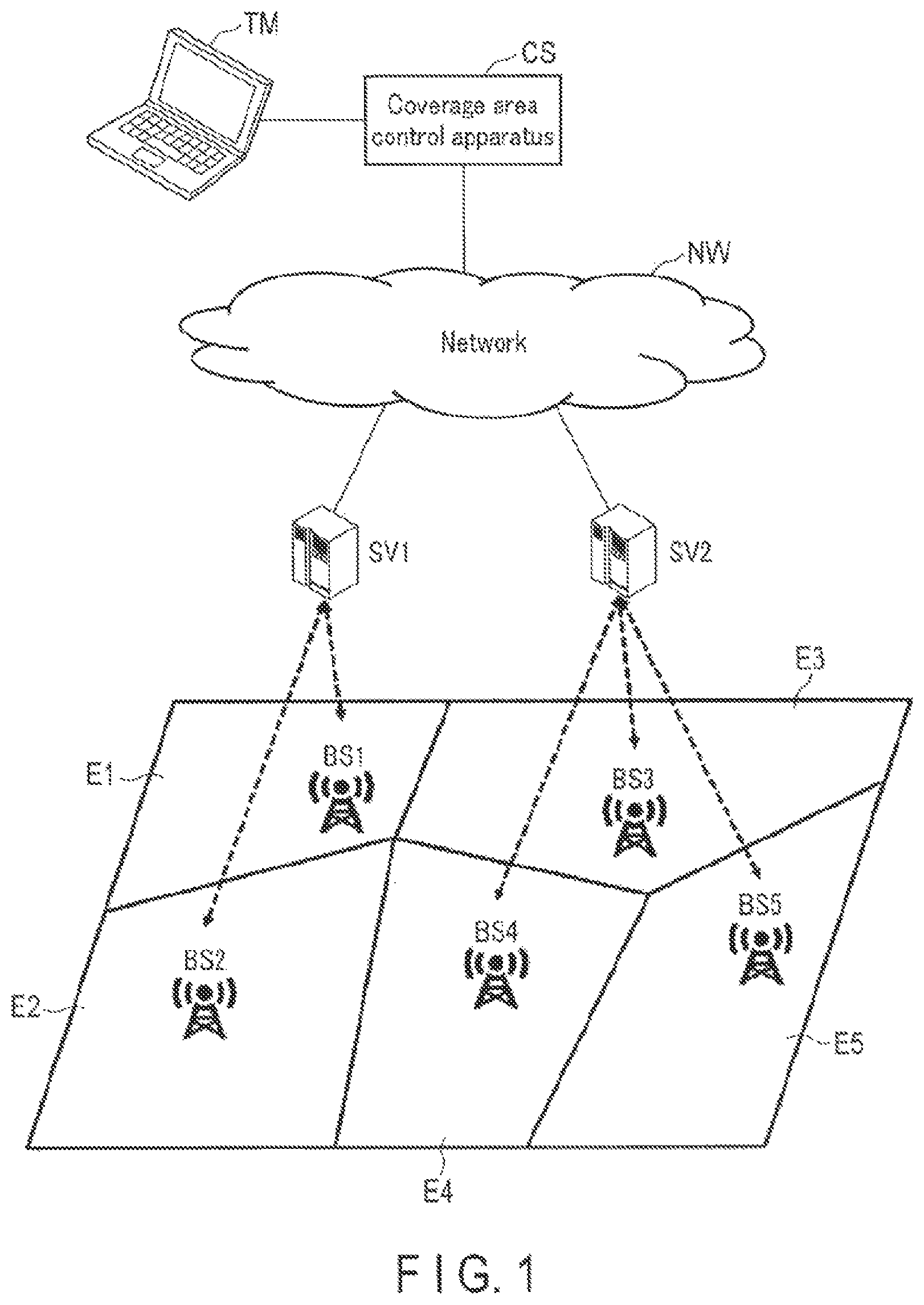Patent US11818587 — Communication range control device, method, and program — Figure 1