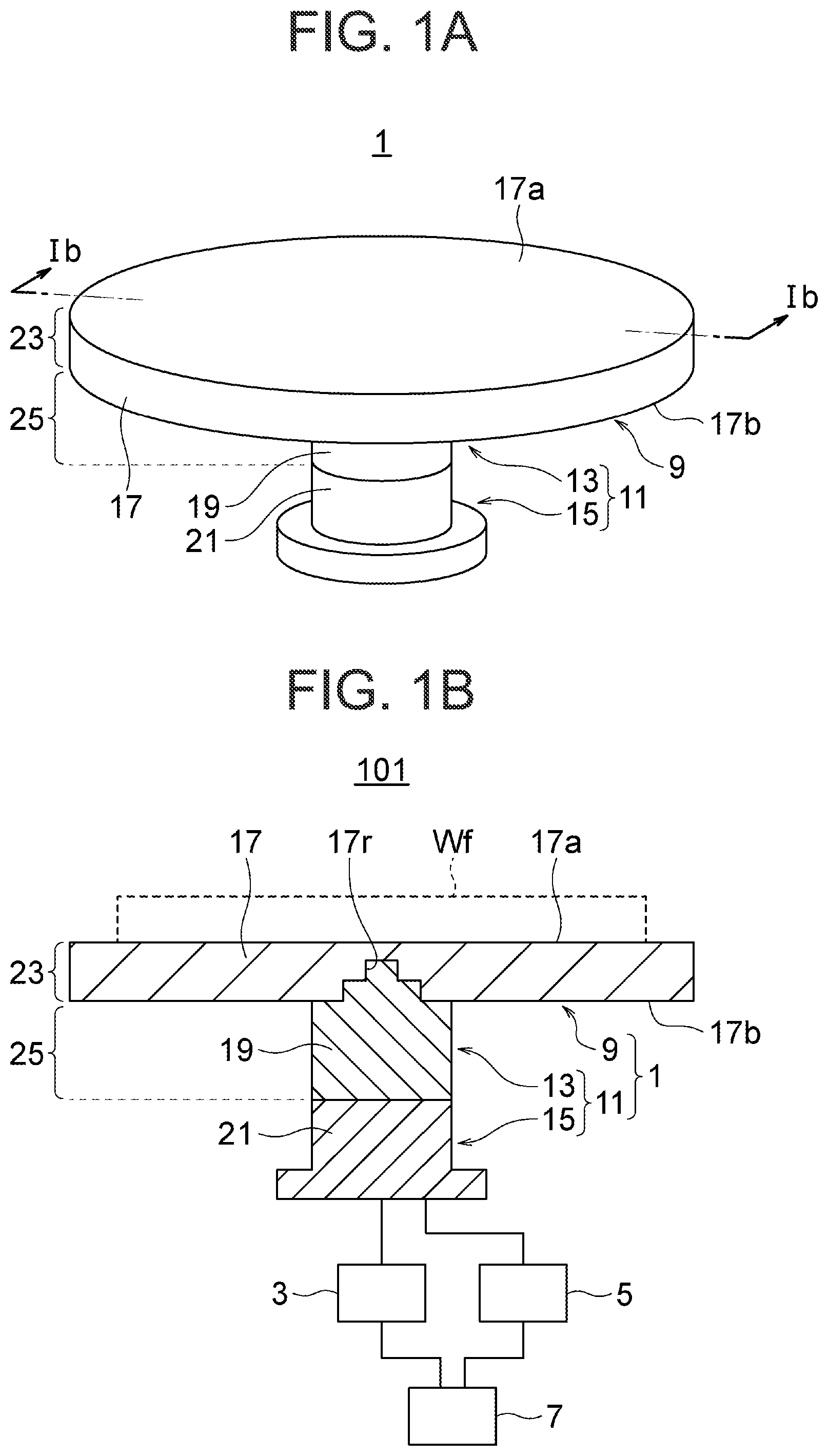Patent US11818813 — Wafer-use member, wafer-use system, and method for manufacturing wafer-use member — Figure 1