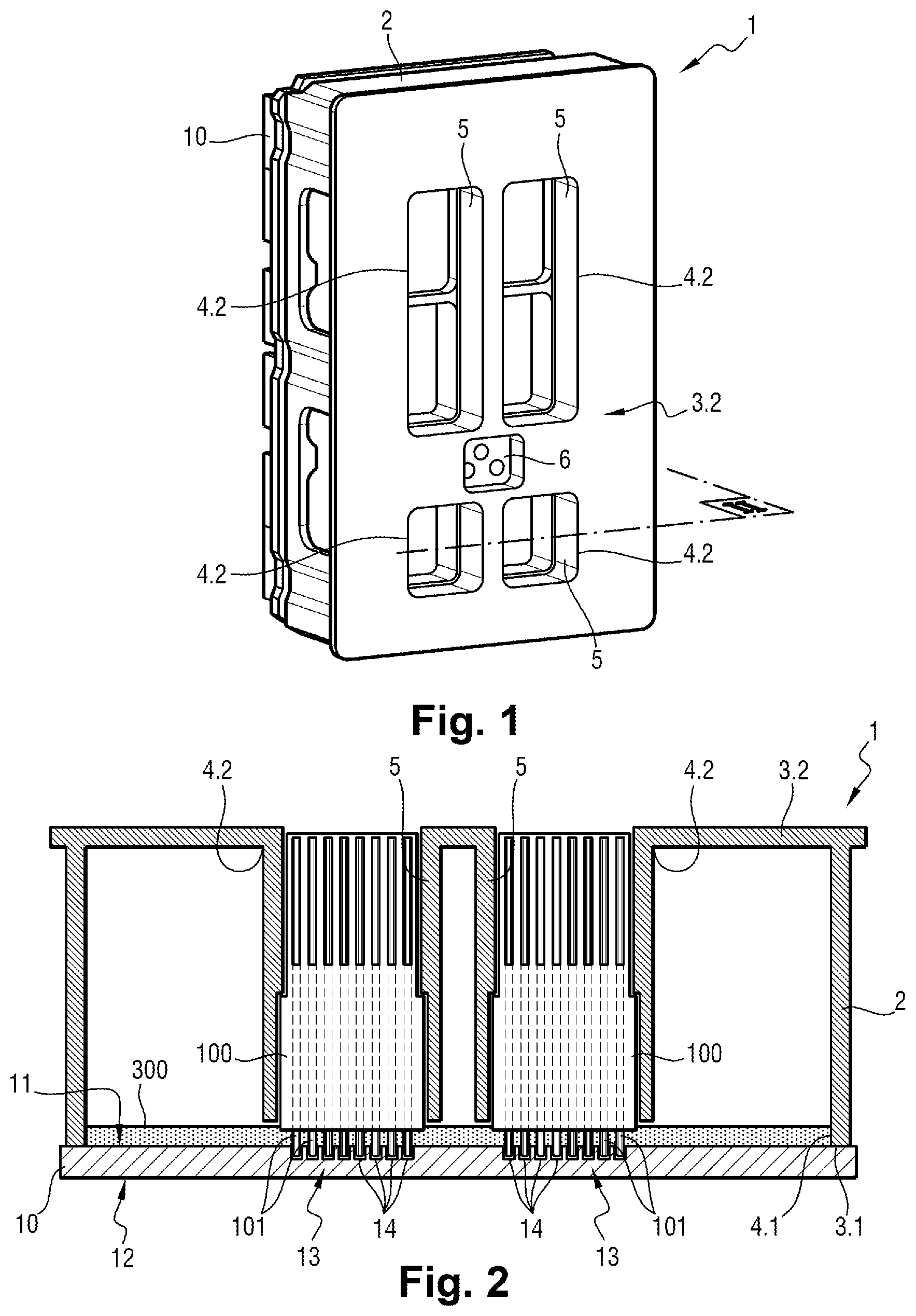 Patent US11818858 Figure 1 – Method for electrically insulating and electronic device and device obtained thereby