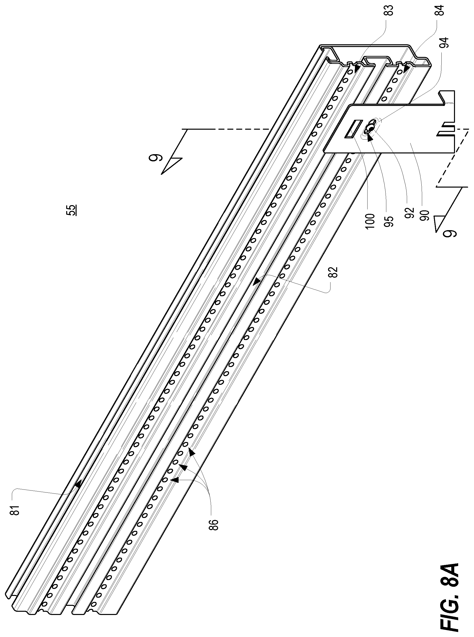 Patent US11818860 Figure 8 – Frame structure for electronic equipment enclosure