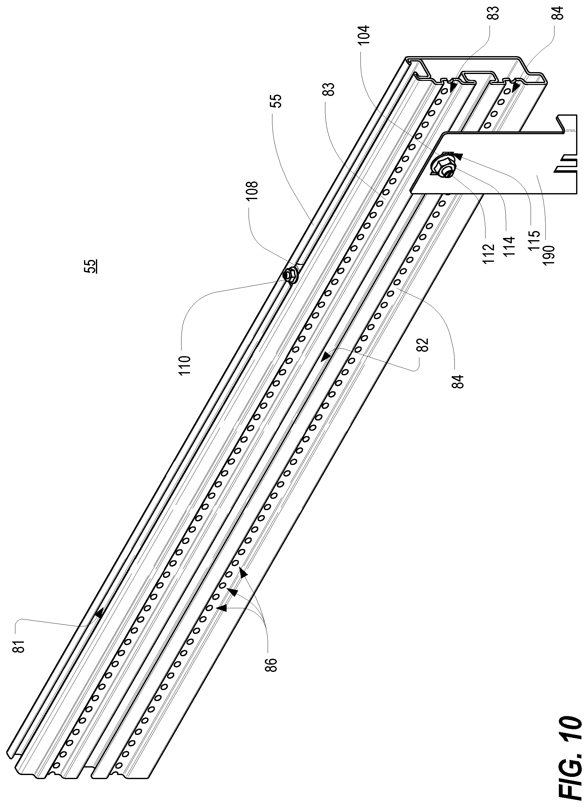 Patent US11818860 Figure 12 – Frame structure for electronic equipment enclosure