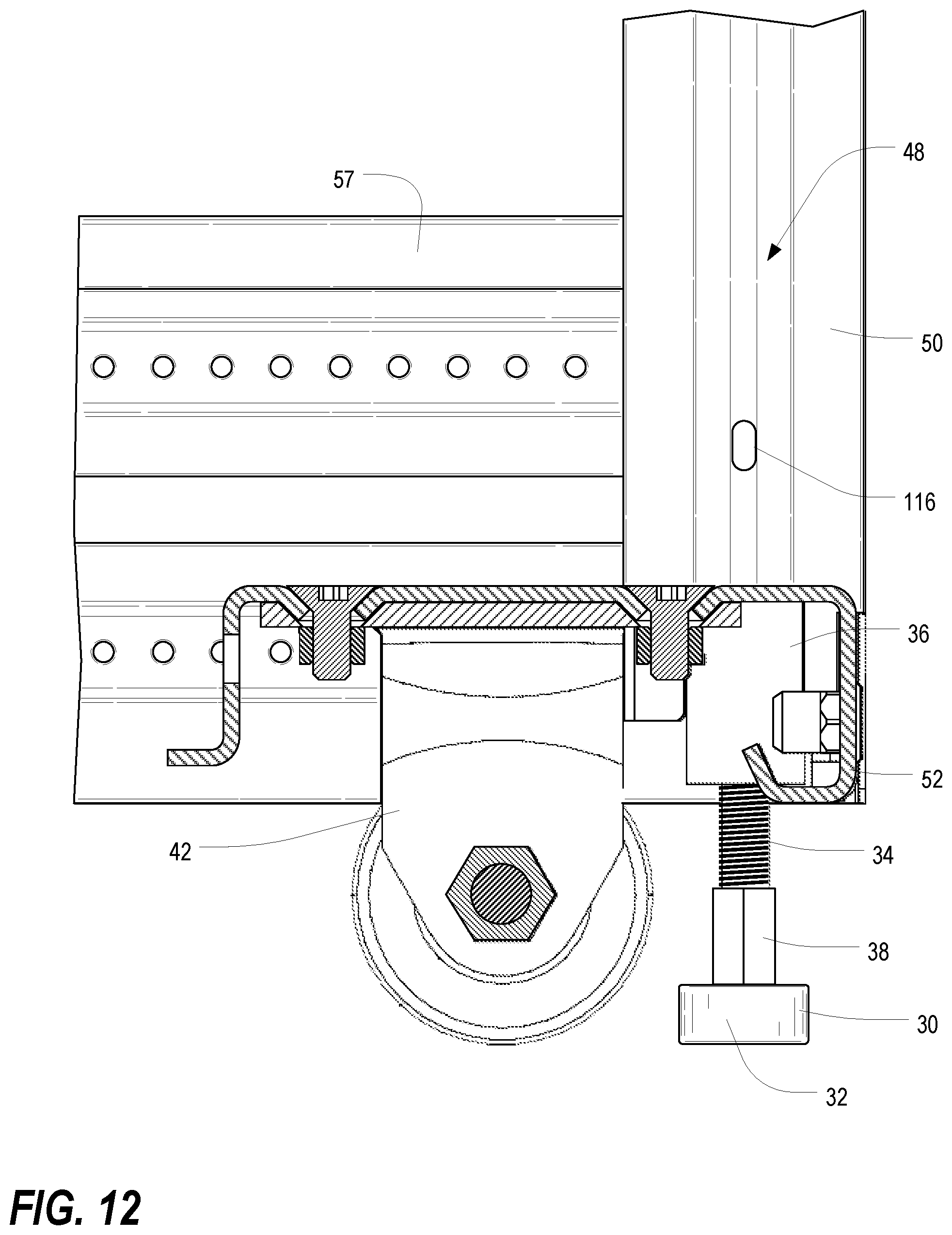 Patent US11818860 Figure 14 – Frame structure for electronic equipment enclosure