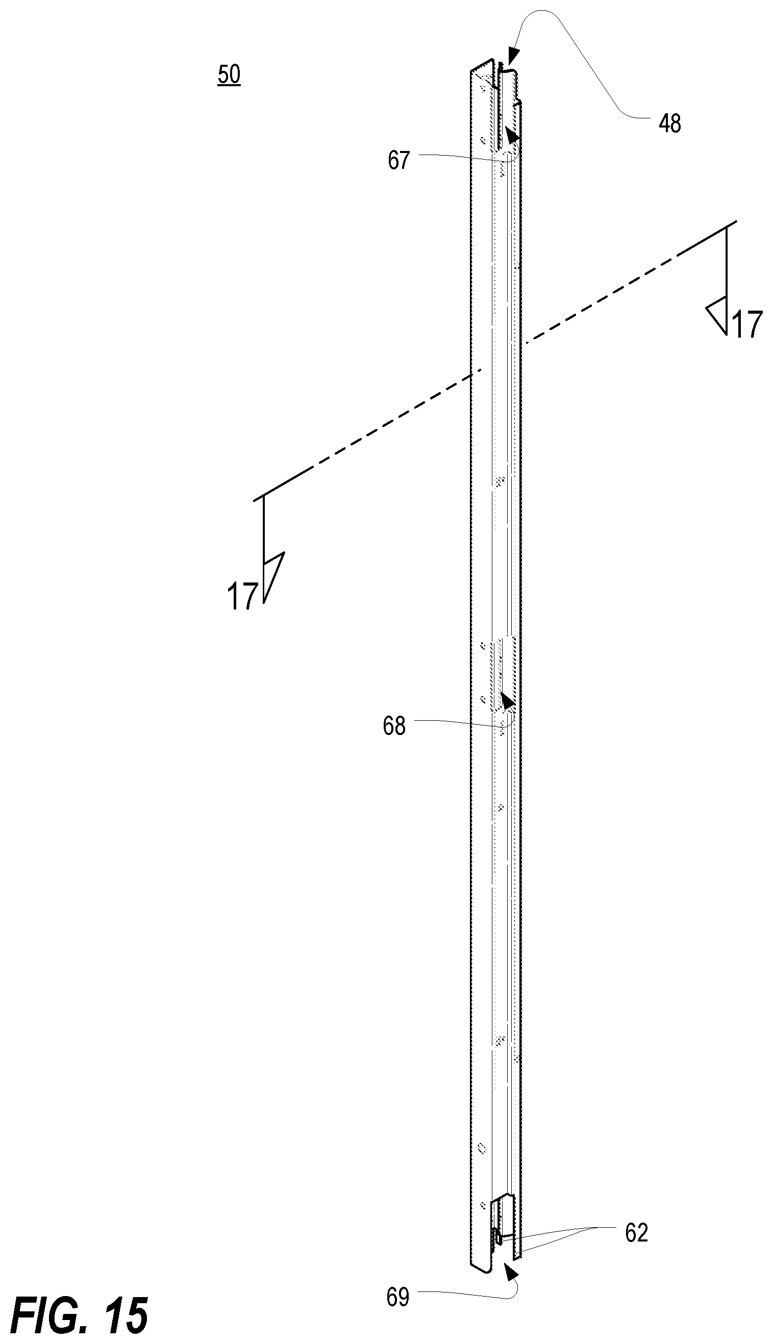 Patent US11818861 Figure 17 – Frame structure for electronic equipment enclosure
