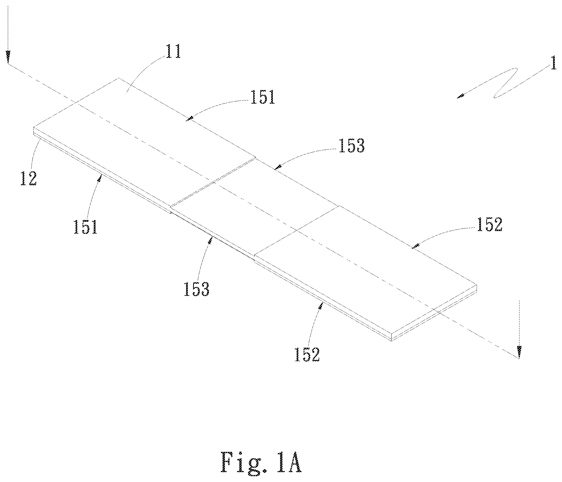 Patent US11818867 — Heat dissipation unit with floating section — Figure 1