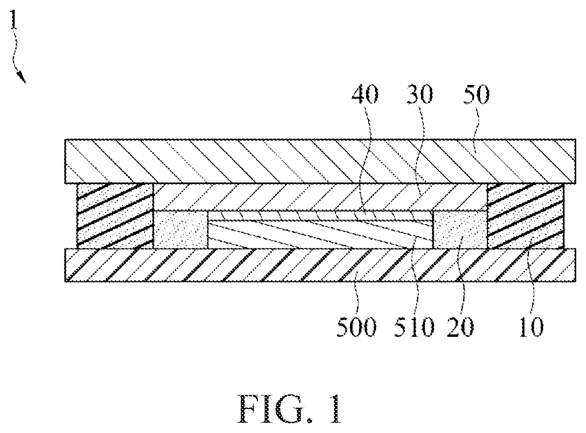 Patent US11818869 — Heat dissipation structure assembly — Figure 1
