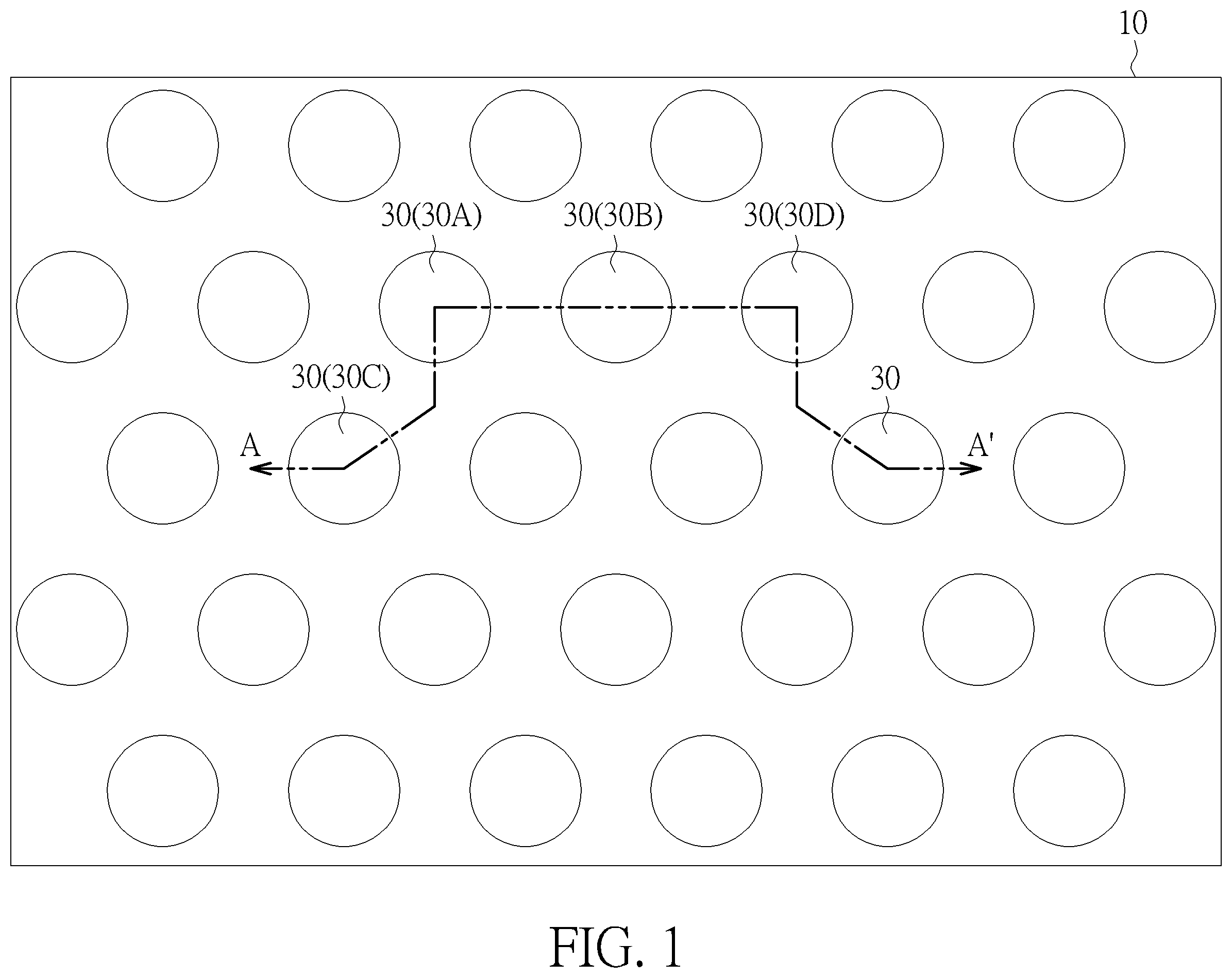 Patent US11818880 Figure 1 – Semiconductor structure including capacitor and method for forming the same