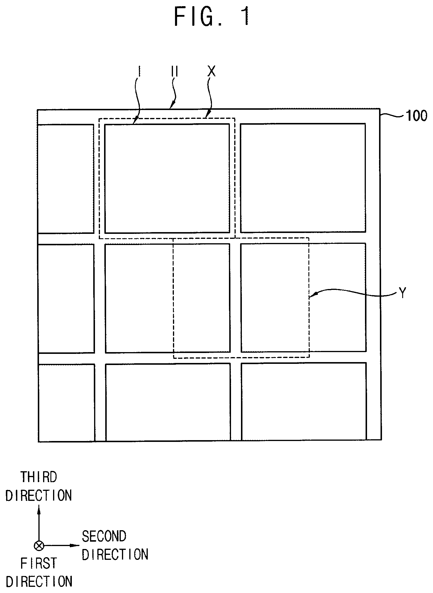Patent US11818889 — Vertical memory devices — Figure 1