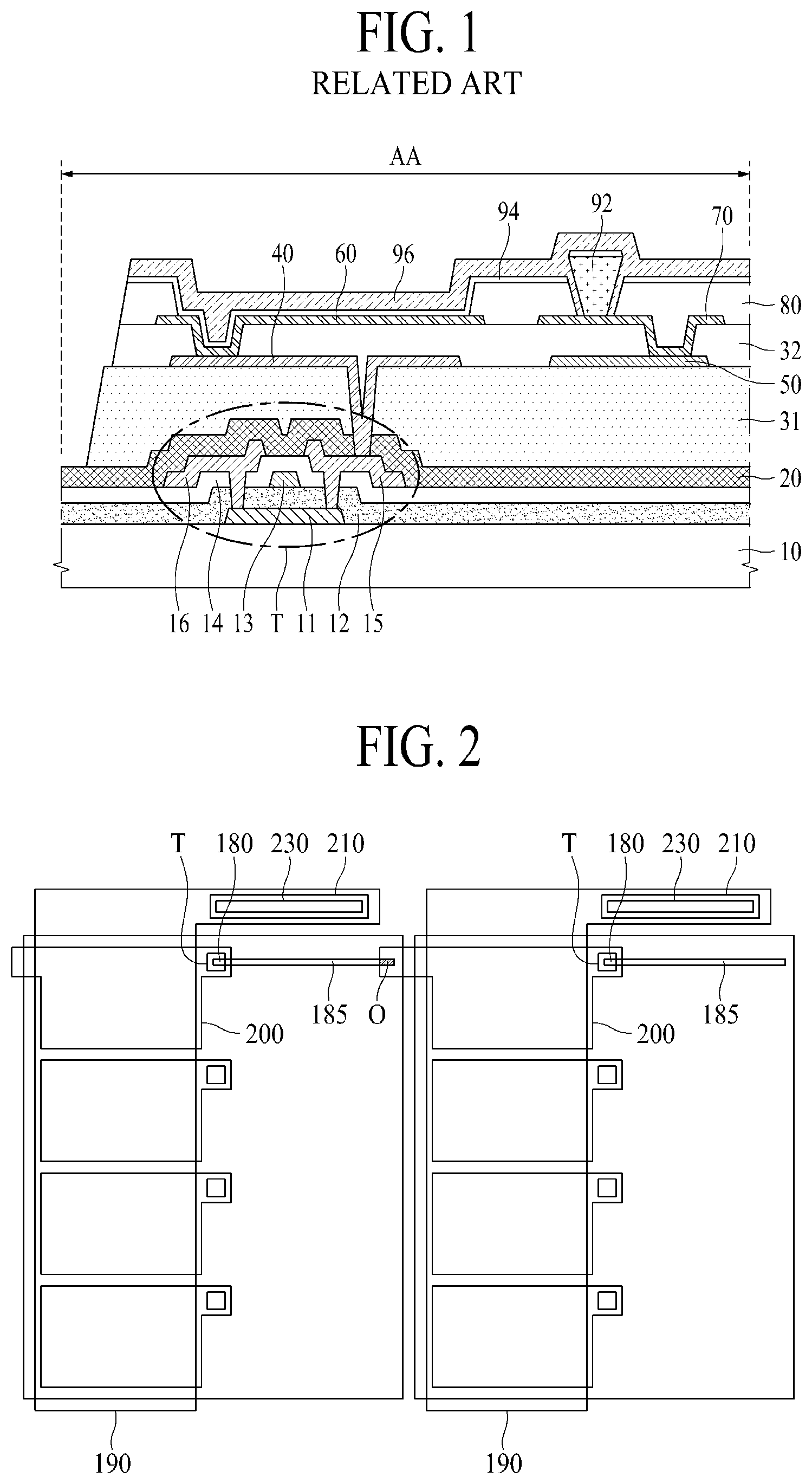 Patent US11818910 — Organic light emitting display device and method of manufacturing the same — Figure 1