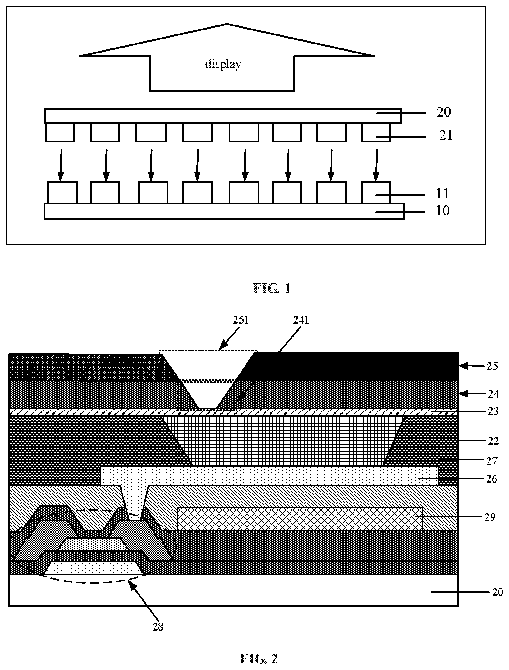 Patent US11818911 — Display substrate and manufacturing method thereof, display panel and display apparatus — Figure 1