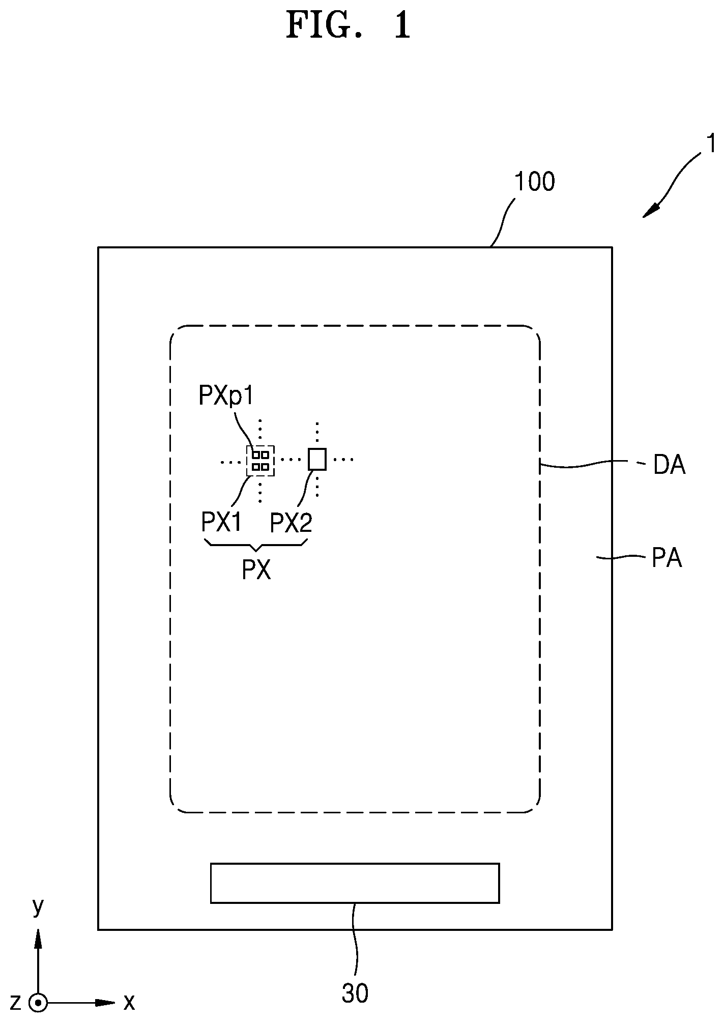 Patent US11818918 — Display apparatus — Figure 1