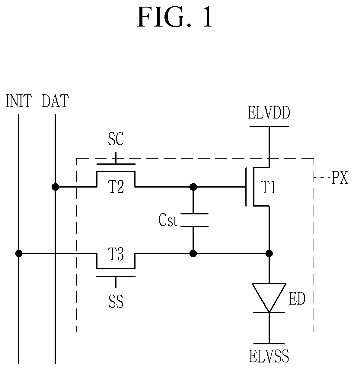 Patent US11818931 — Display device — Figure 1