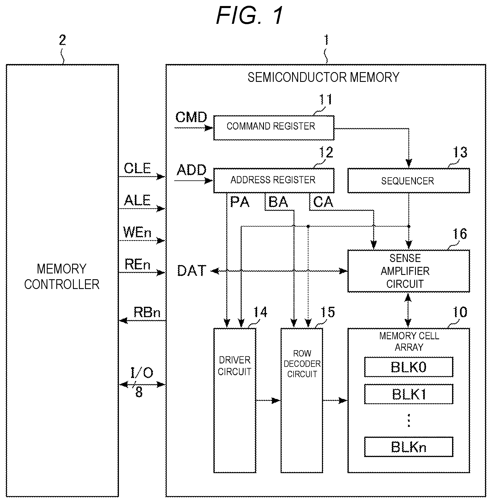 Patent US11824003 — Semiconductor device — Figure 1