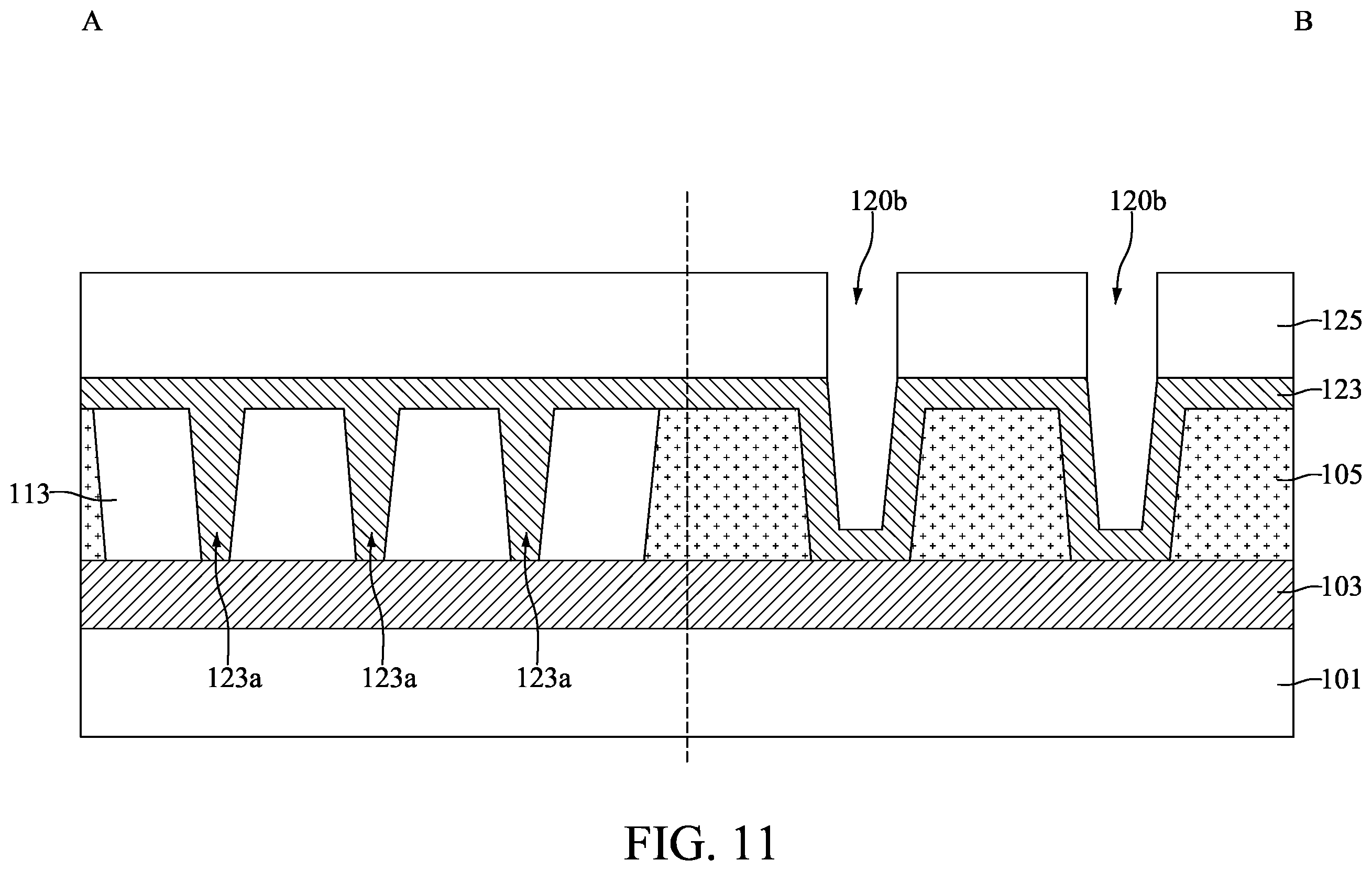 Patent US11824004 Figure 11 – Method for fabricating semiconductor device structure with manganese-containing conductive plug