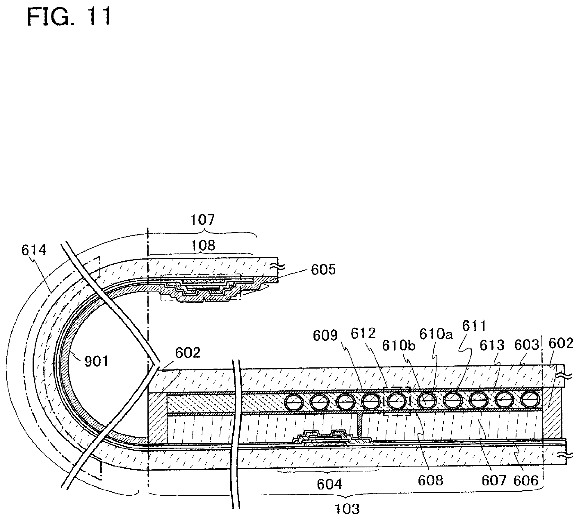 Patent US11824060 Figure 11 – Display device