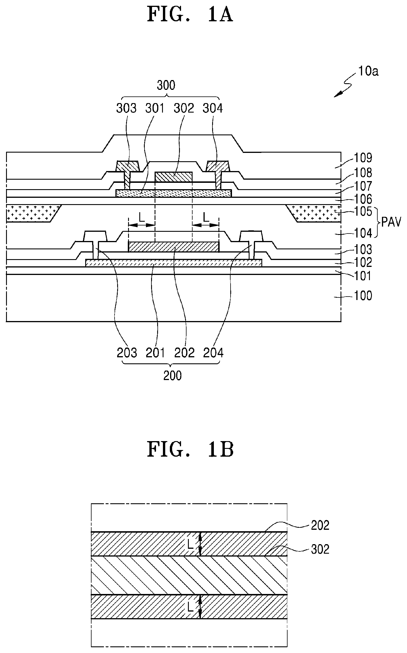 Patent US11824067 — Display apparatus and method of manufacturing the same — Figure 1