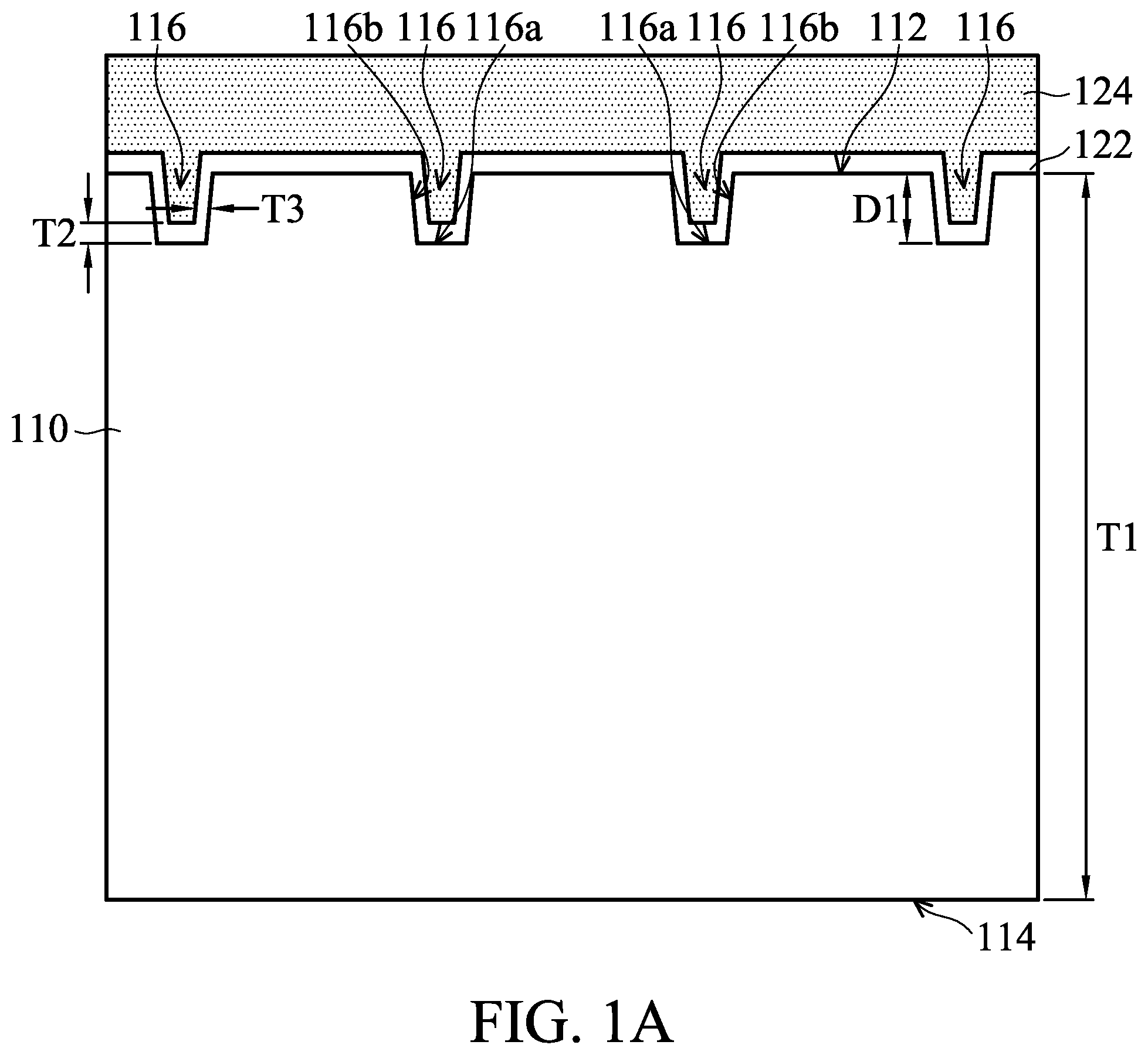 Patent US11824073 — Image sensor device — Figure 1