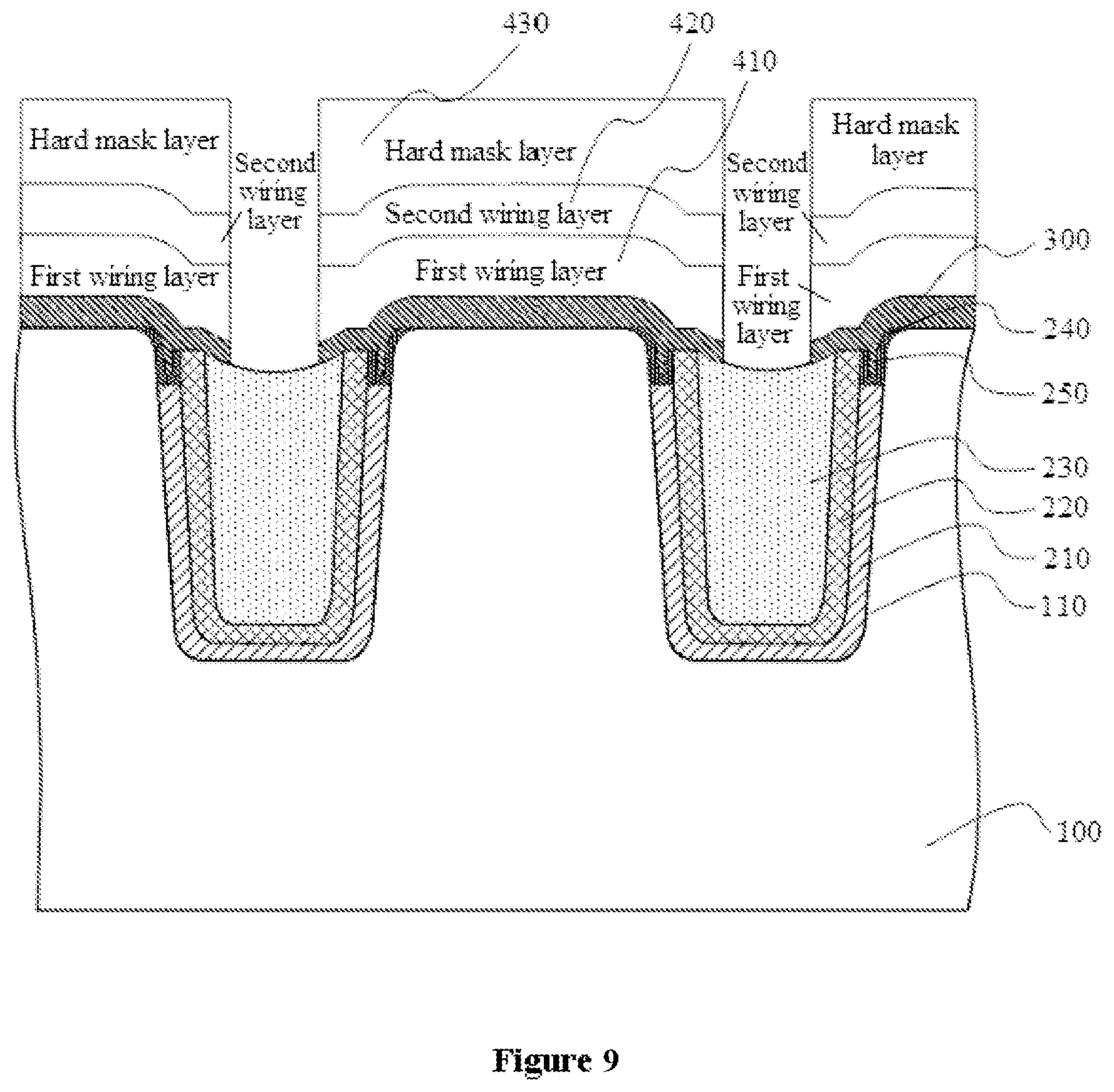 Patent US11824087 Figure 9 – Shallow trench isolation structure and semiconductor device with the same