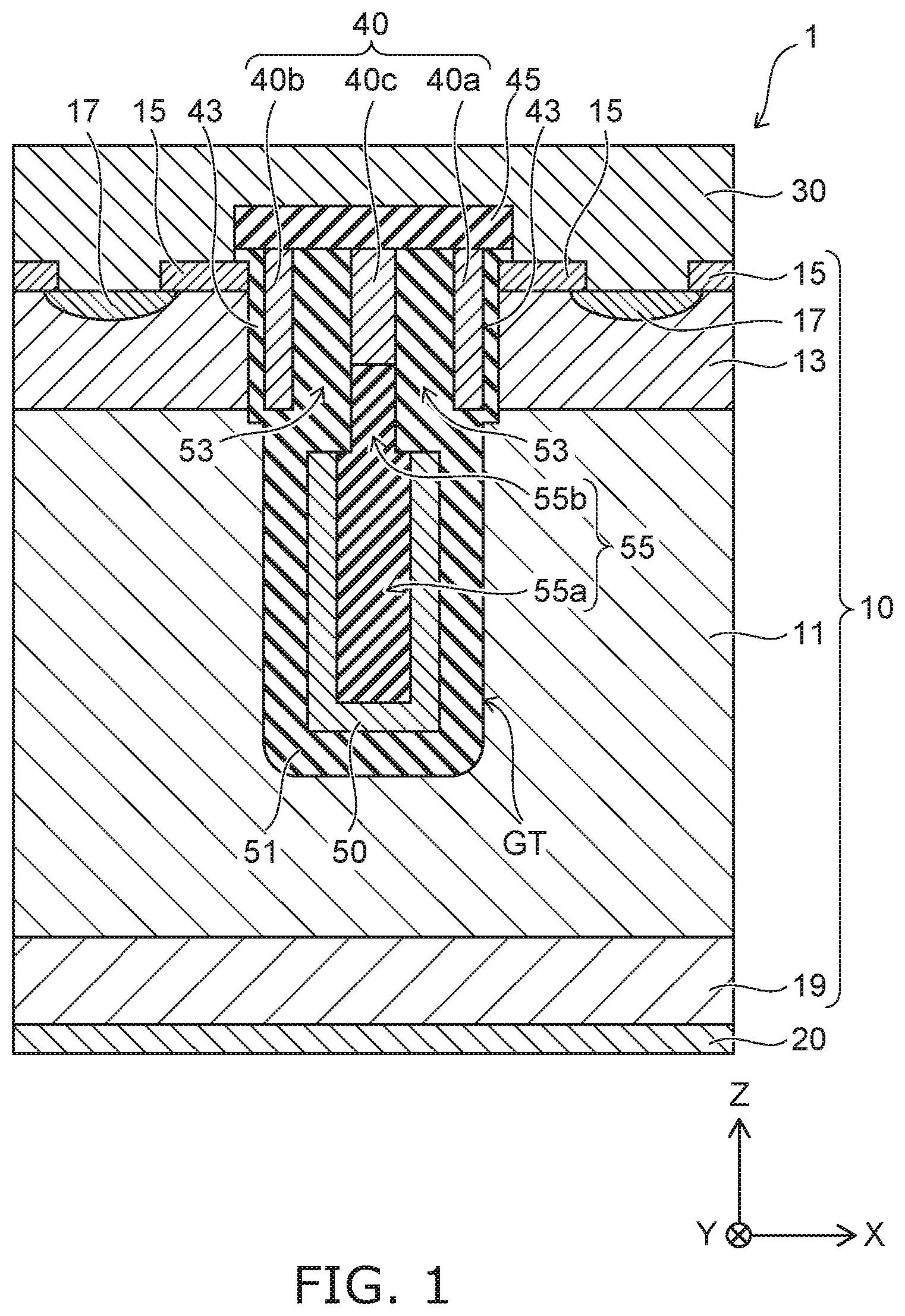 Patent US11824112 — Semiconductor device — Figure 1