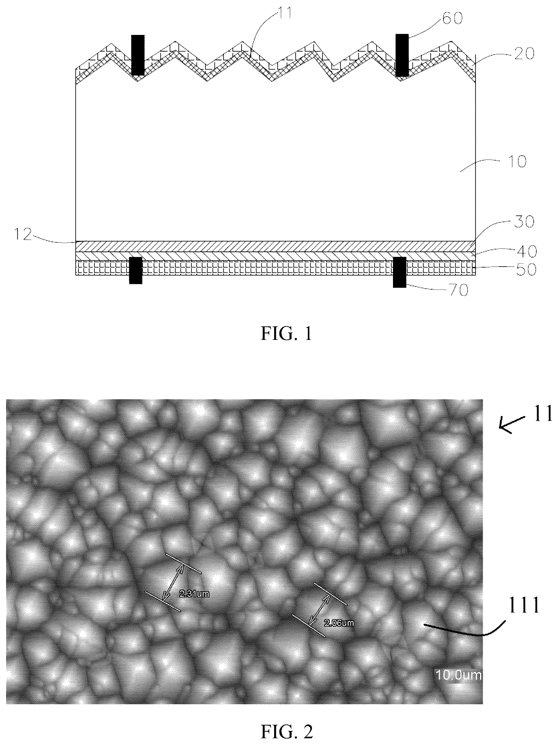 Patent US11824136 — Solar cell, manufacturing method thereof, and photovoltaic module — Figure 1