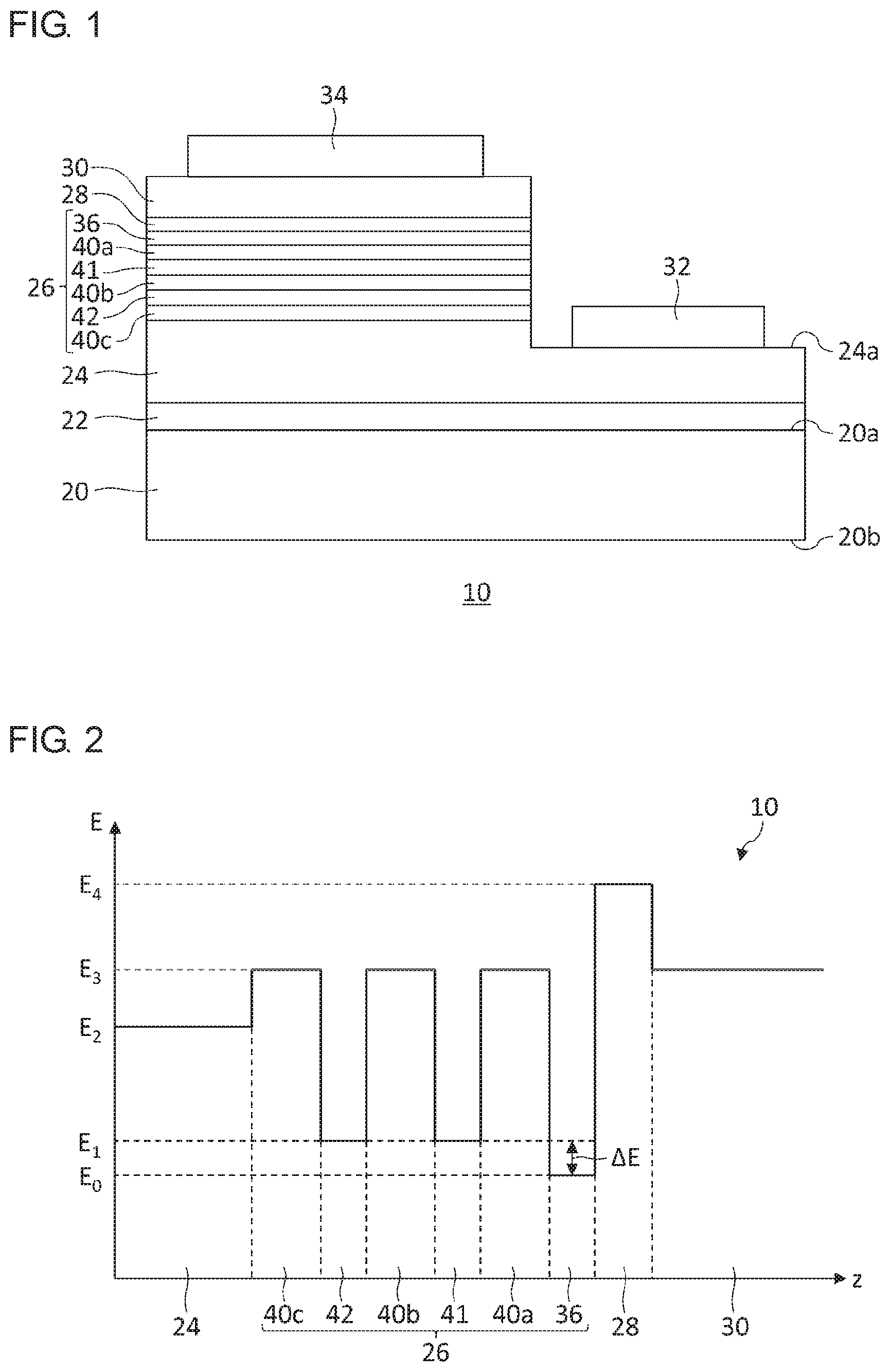 Patent US11824137 — Semiconductor light-emitting element and method for manufacturing semiconductor light-emitting element — Figure 1