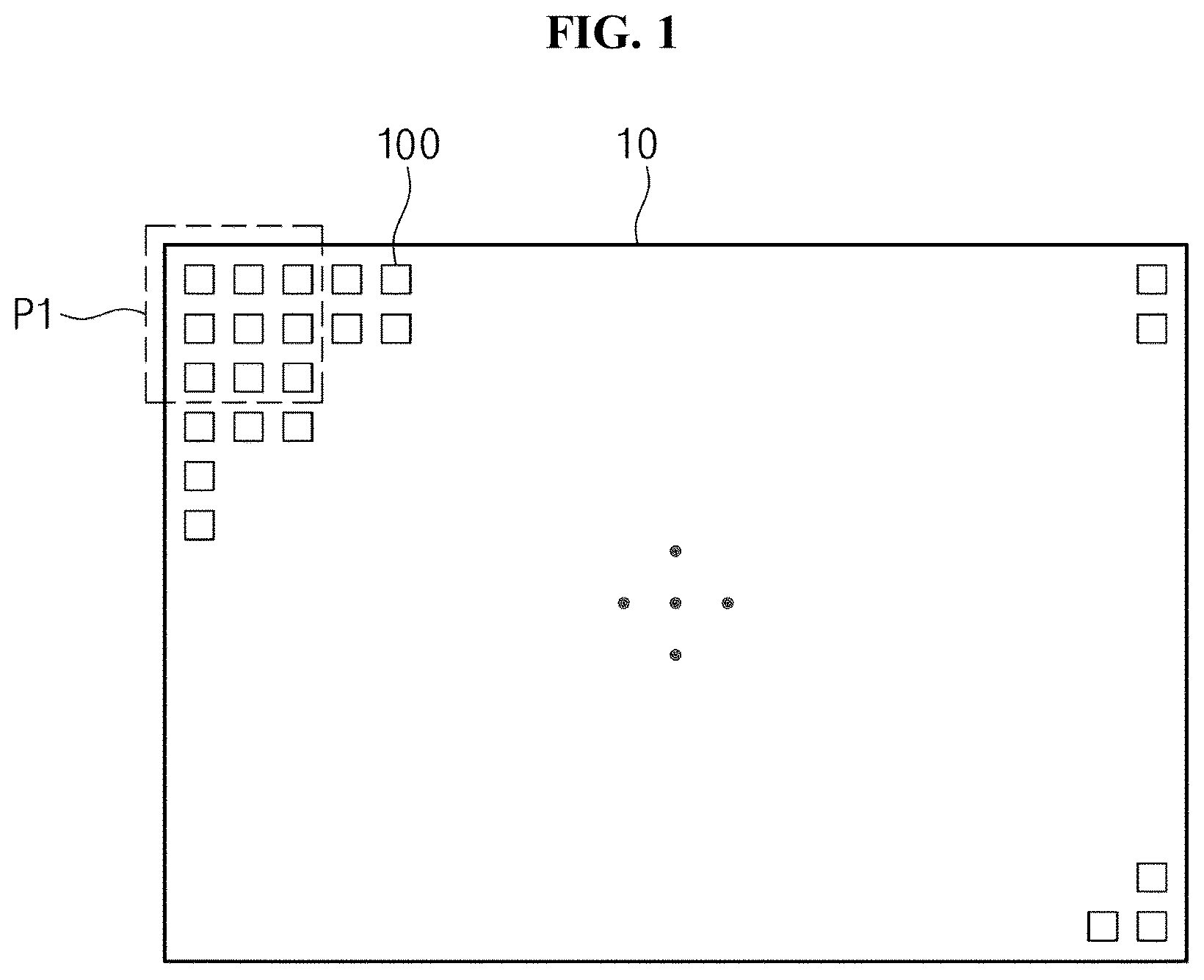 Patent US11824145 — Light emitting device and display apparatus including the same — Figure 1