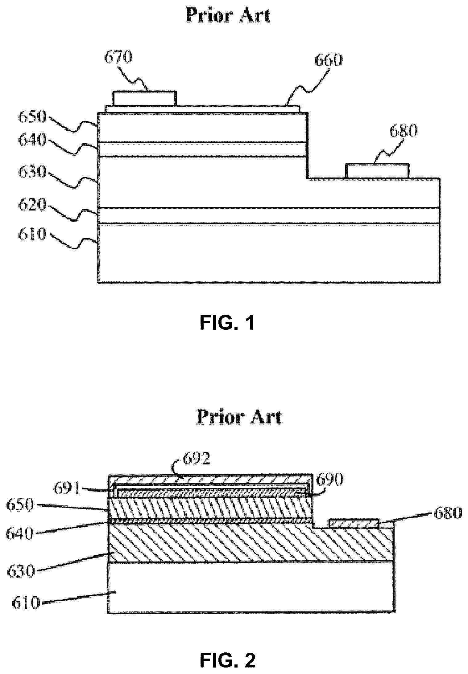 Patent US11824148 — Semiconductor light emitting devices and method of manufacturing the same — Figure 1