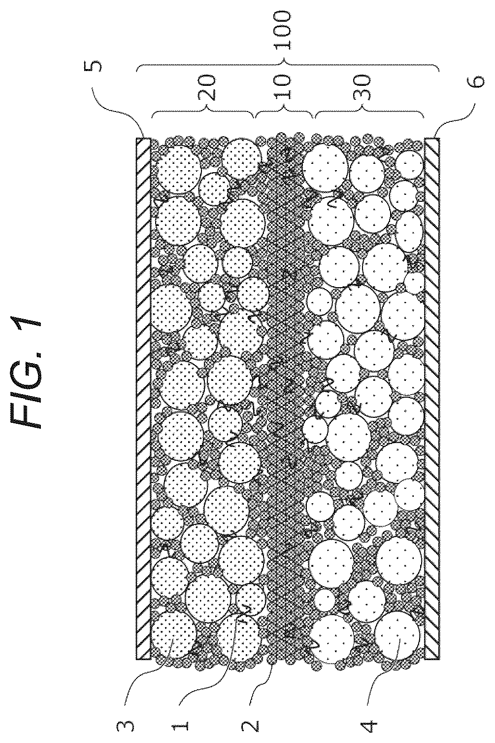 Patent US11824187 — Electrode active substance, method for producing electrode active substance, and all-solid battery using electrode active substance — Figure 1