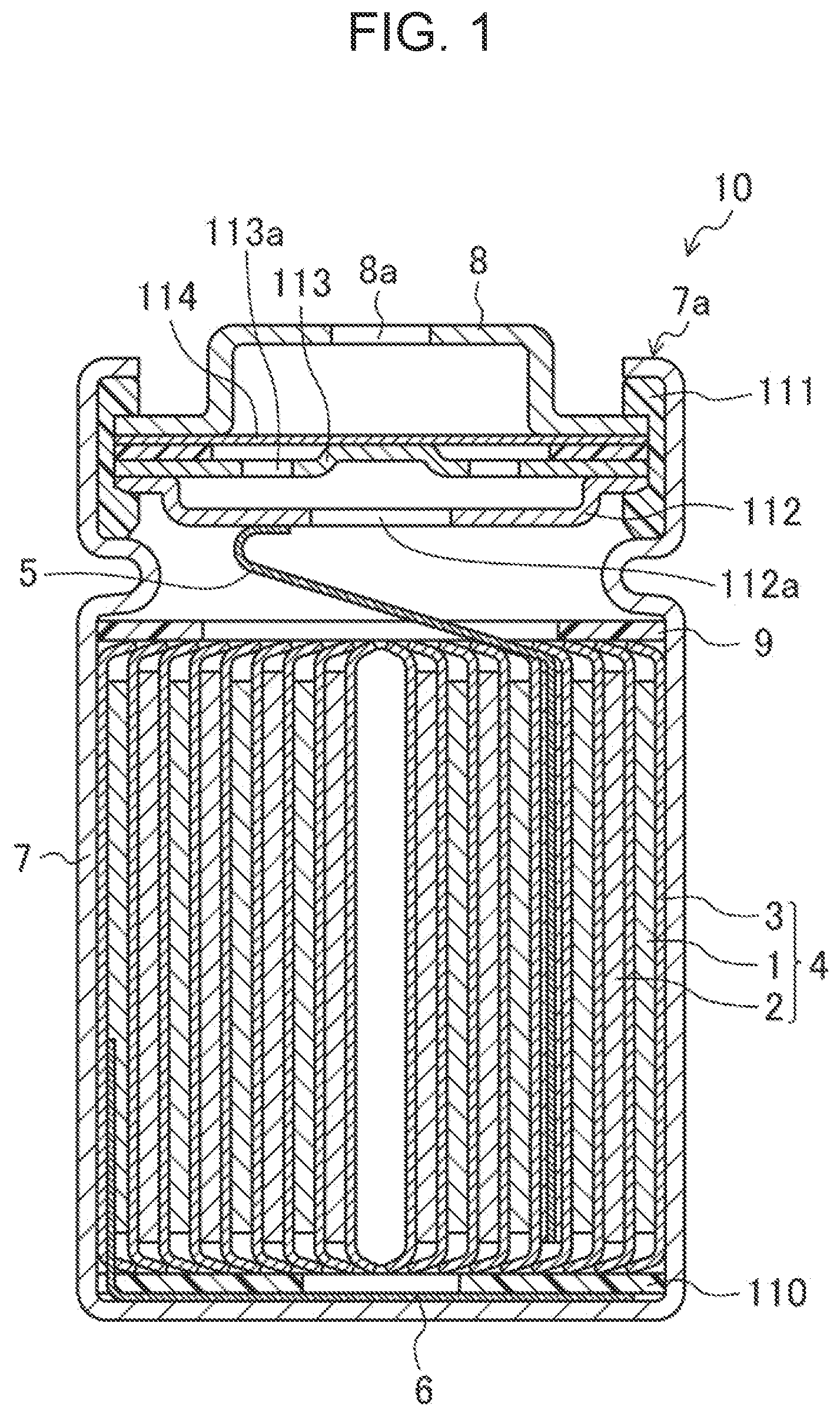 Patent US11824226 — Battery module — Figure 1