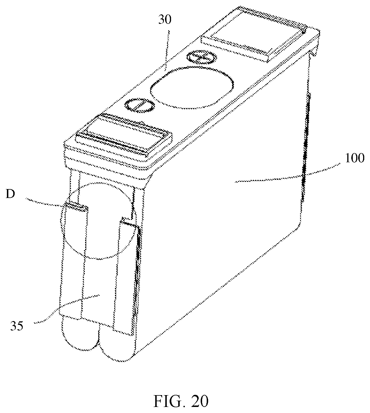 Patent US11824286 Figure 14 – Connection member and rechargeable battery