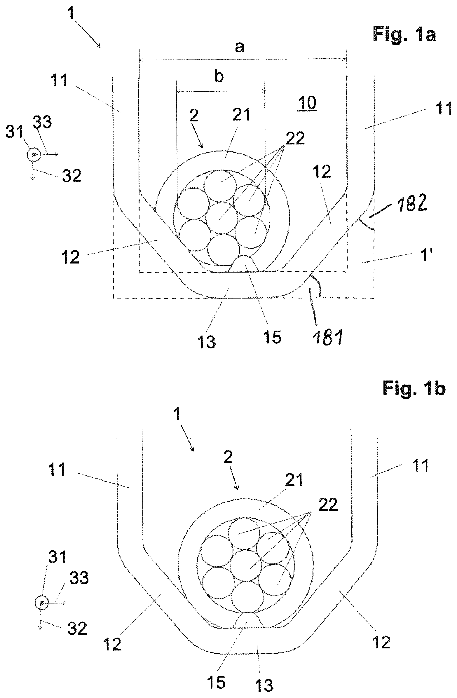 Patent US11824318 — Busbar and busbar assembly for an electrical conductor — Figure 1