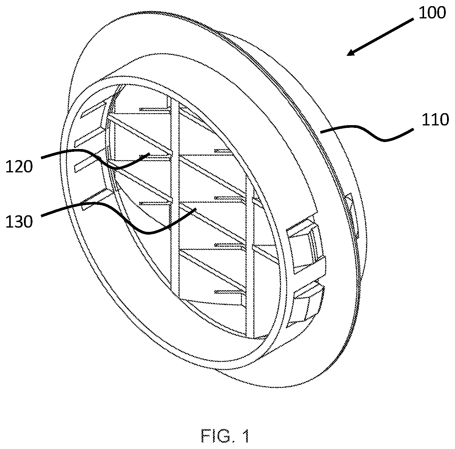 Patent US11824338 — Franclamp wire management system and device — Figure 1