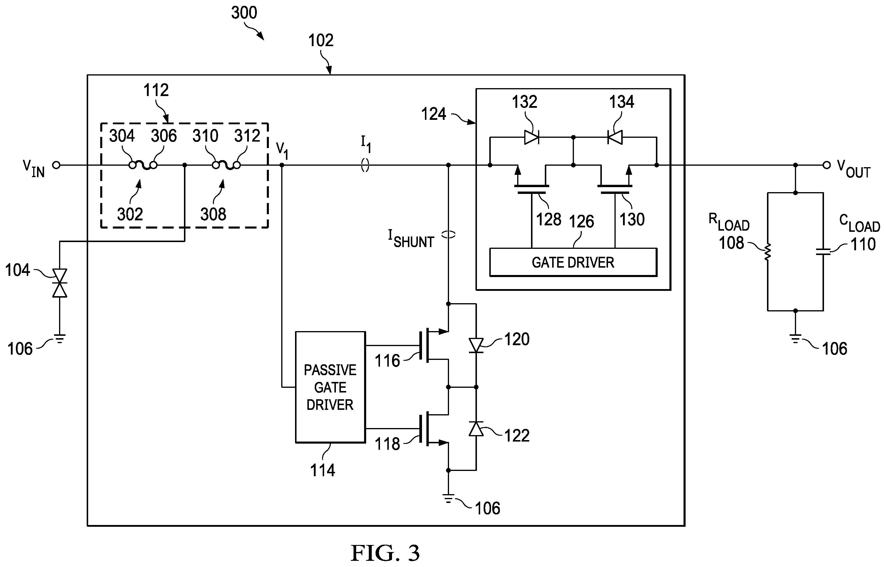 Patent US11824345 Figure 3 – Methods and apparatus to improve performance of power path protection devices