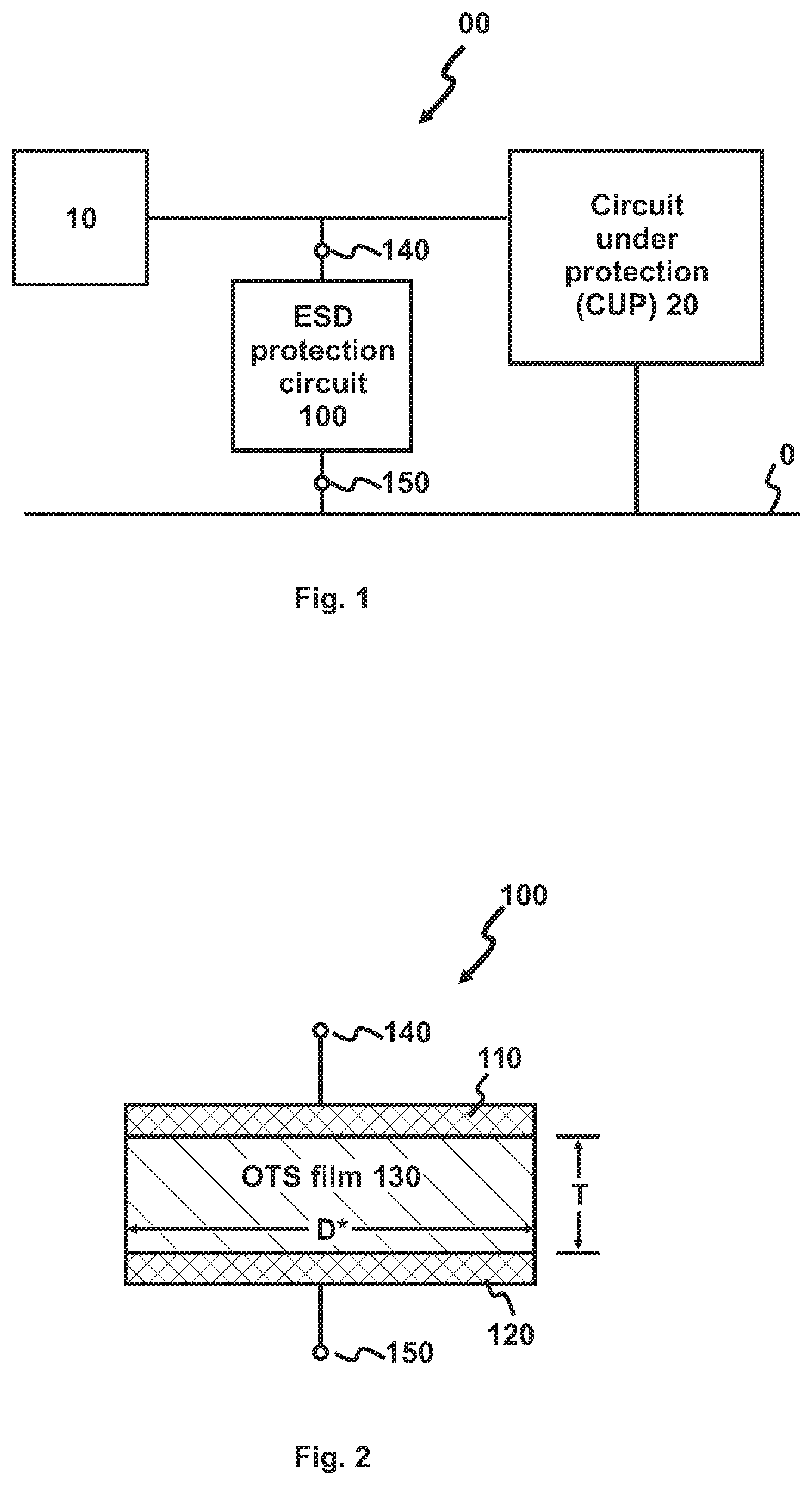 Patent US11824347 — Electrostatic discharge (ESD) protection circuits — Figure 1
