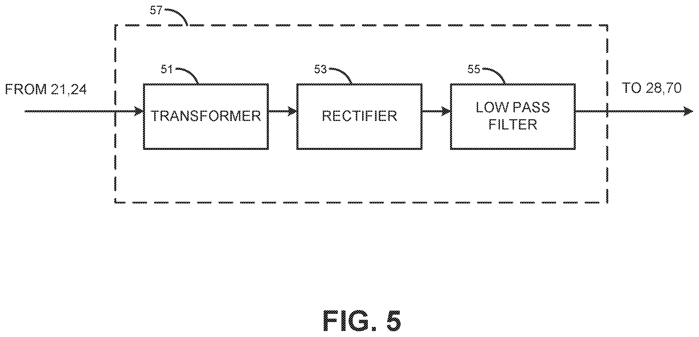 Patent US11824371 Figure 5 – Wireless power transmission antenna with internal repeater and repeater filter