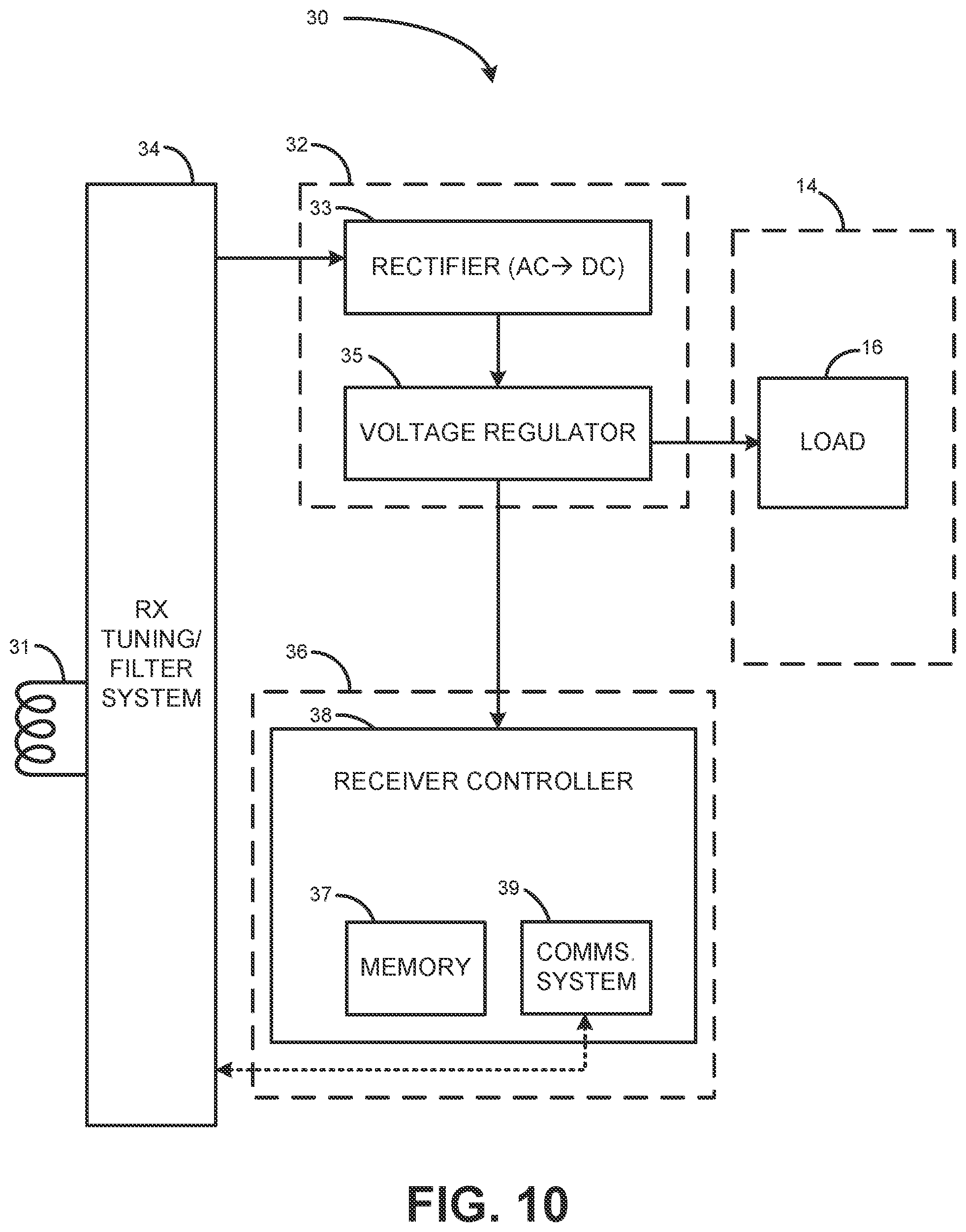 Patent US11824371 Figure 11 – Wireless power transmission antenna with internal repeater and repeater filter