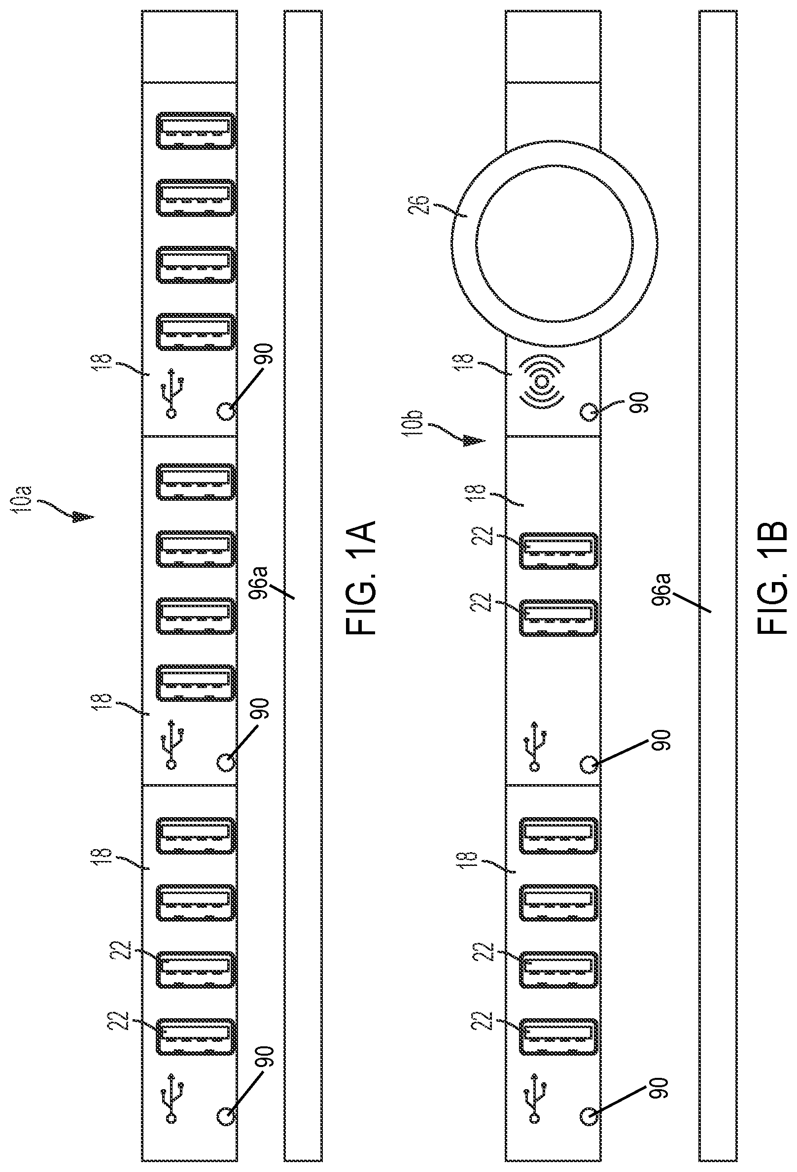 Patent US11824384 — Modular device charging system — Figure 1