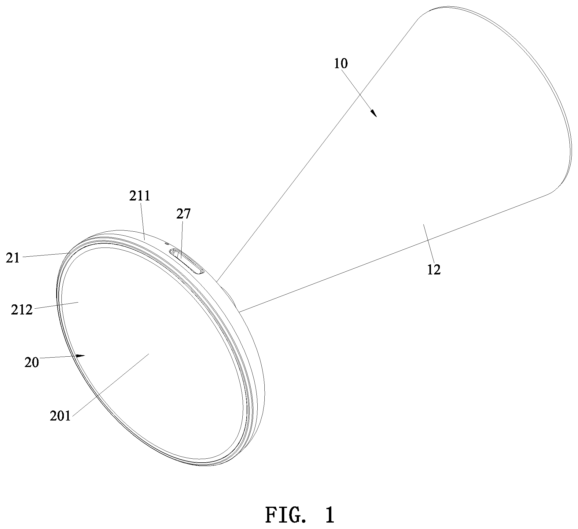 Patent US11824386 Figure 1 – Magnetic wireless charging holder