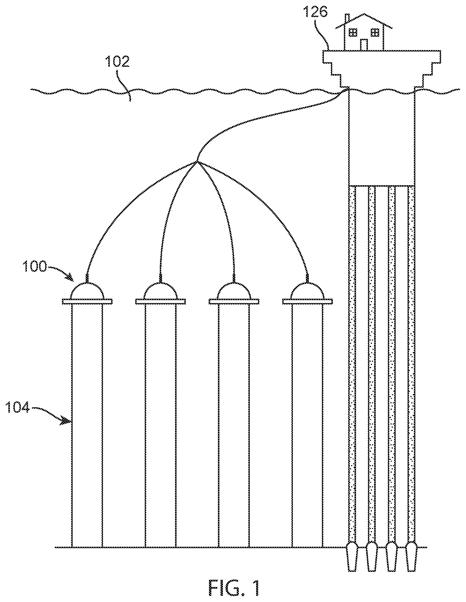 Patent US11824423 Figure 1 – Power generation system and method