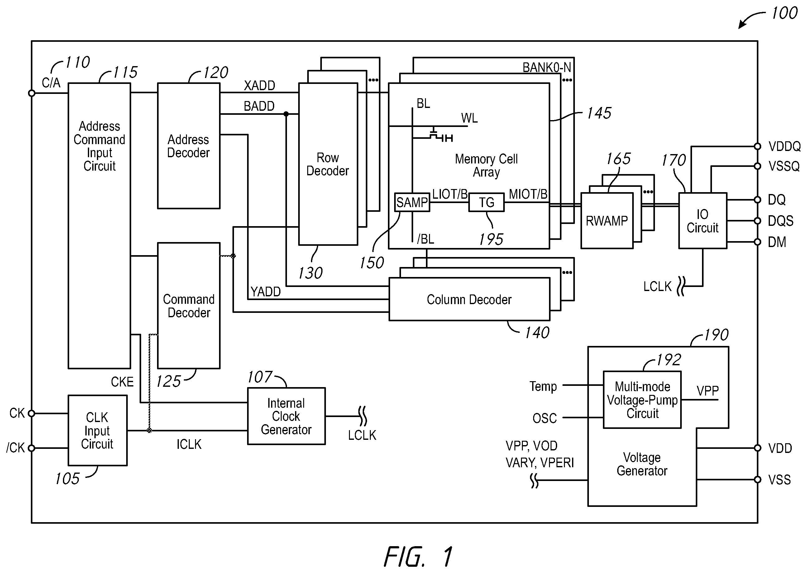 Patent US11824441 — Multi-mode voltage pump and control — Figure 1