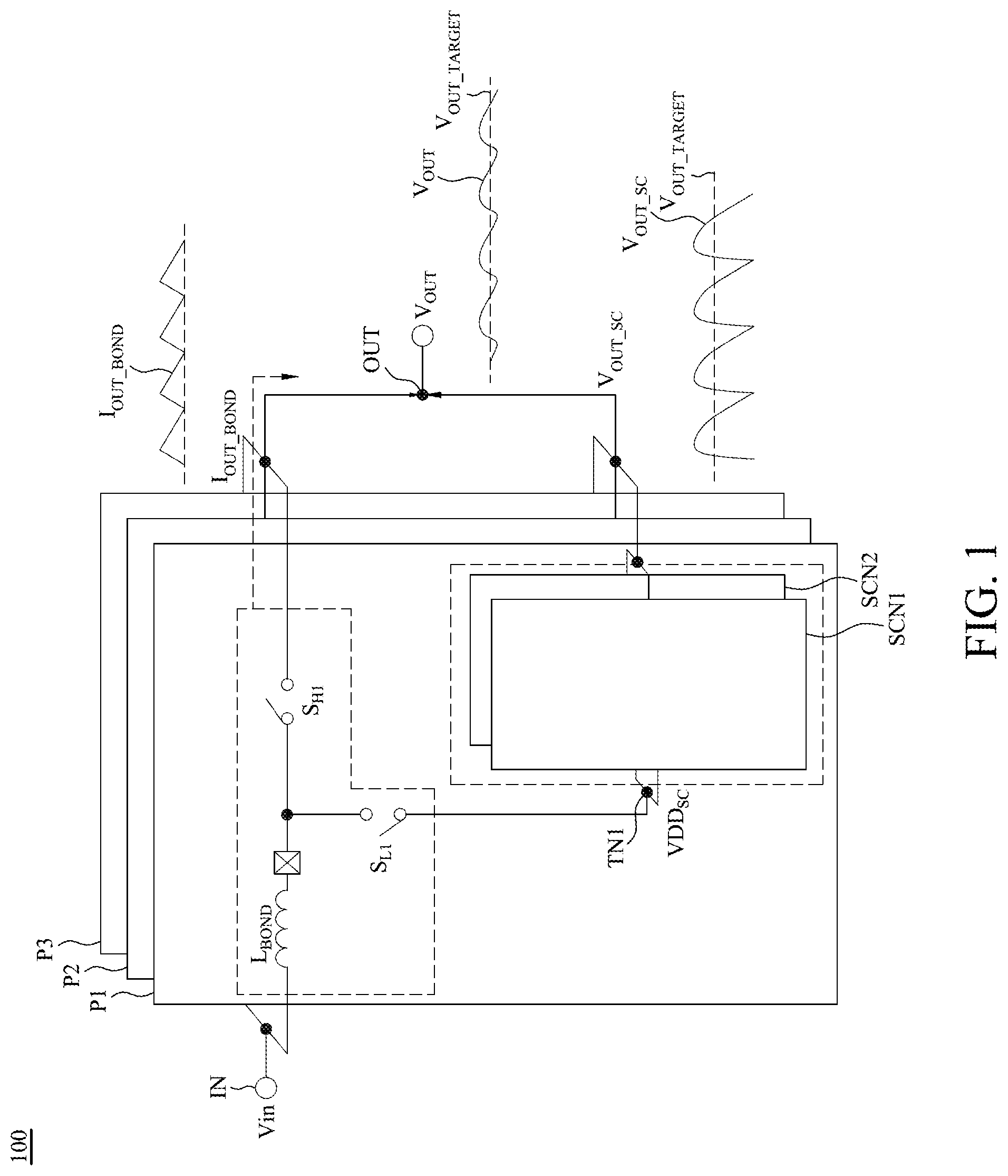 Patent US11824449 — Switched-capacitor power stage and switched-capacitor converter — Figure 1