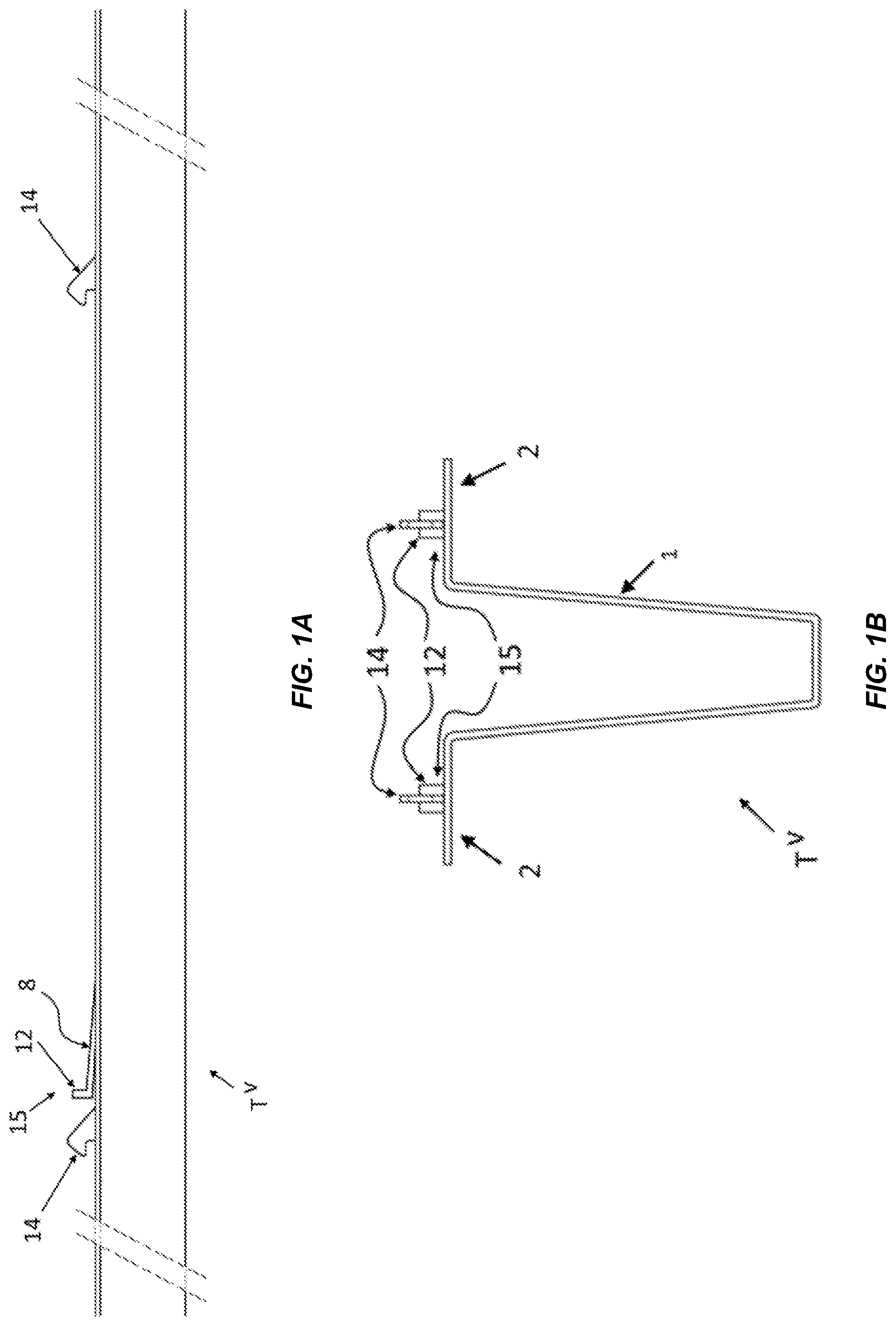 Patent US11824490 Figure 1 – System for the installation of photovoltaic panels