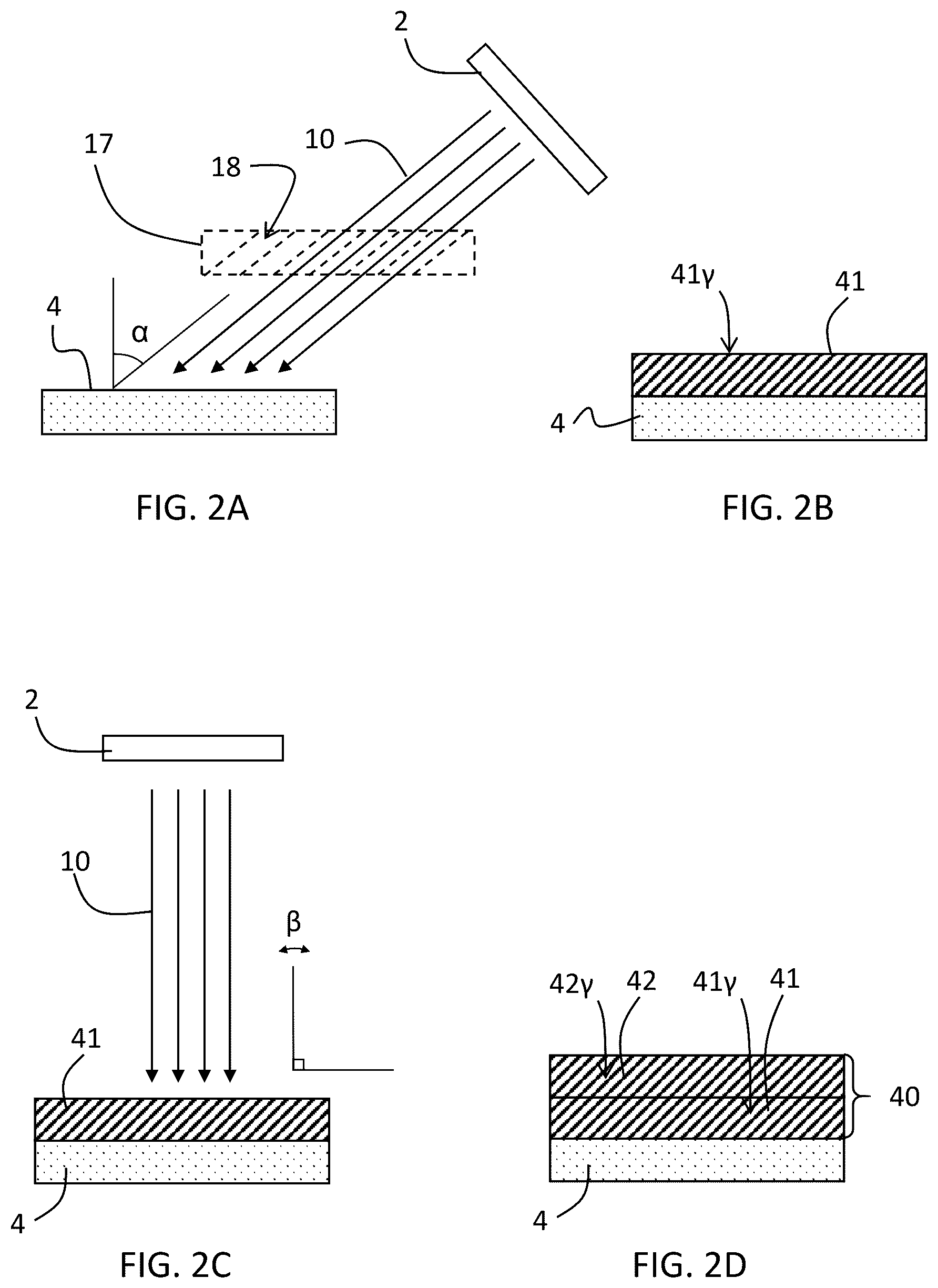 Patent US11824511 Figure 2 – Method for manufacturing piezoelectric bulk layers with tilted c-axis orientation