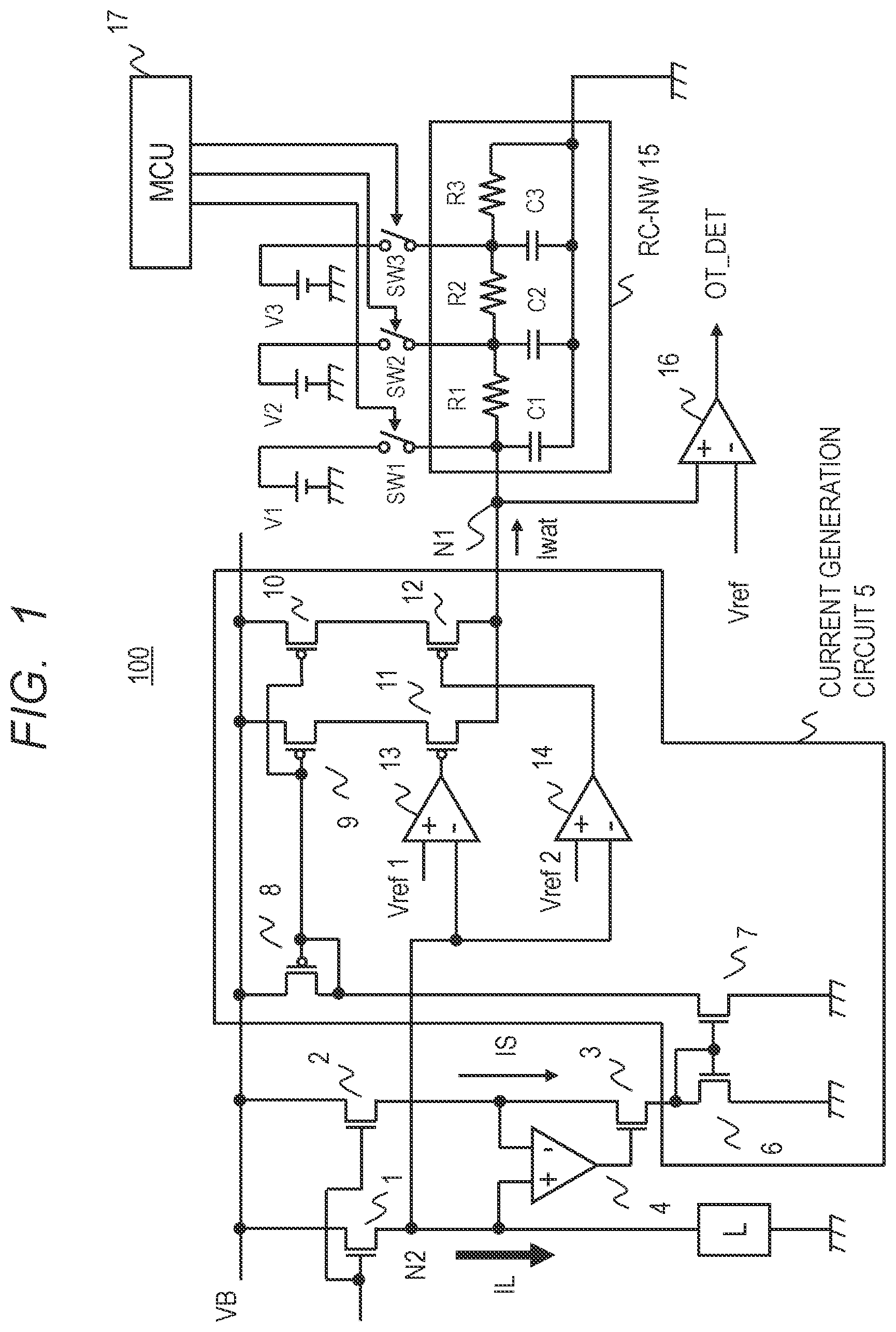 Patent US11824524 — Semiconductor device — Figure 1