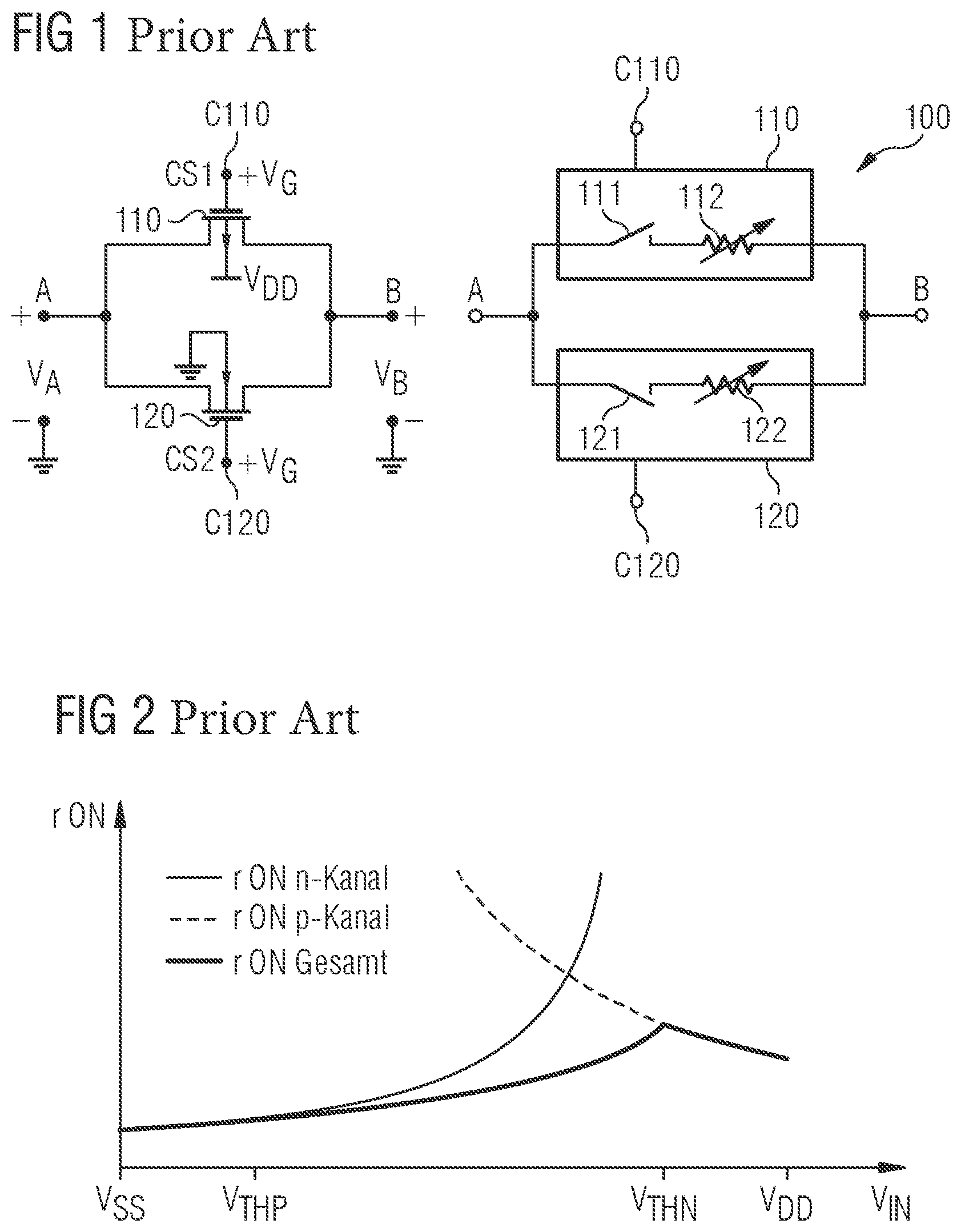 Patent US11824527 — Electric circuitry for signal transmission — Figure 1