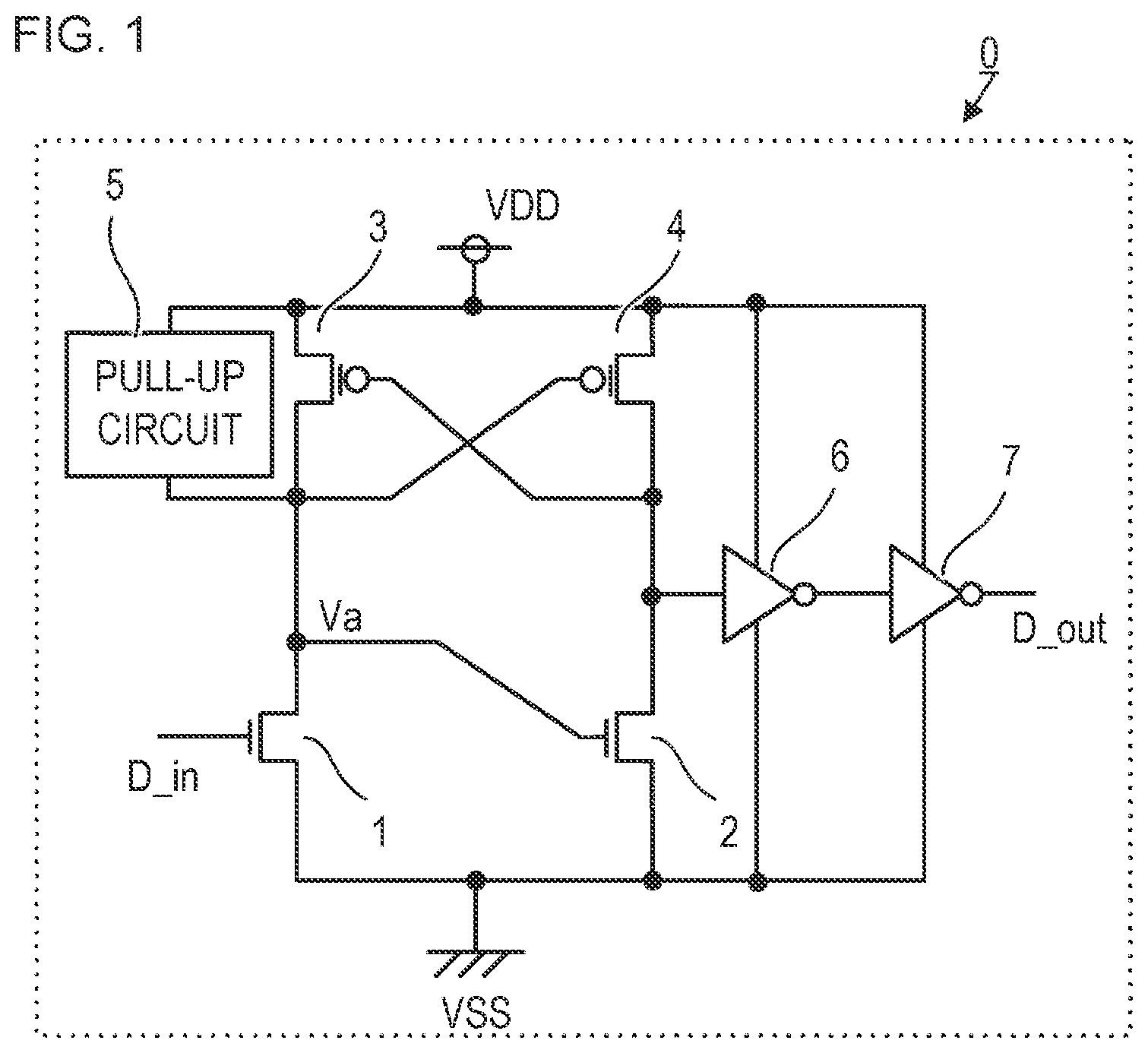 Patent US11824532 — Level shift circuit, light source, and image forming apparatus — Figure 1