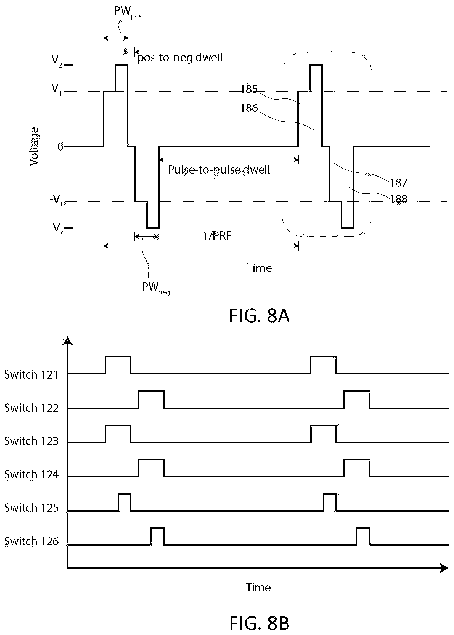 Patent US11824542 Figure 8 – Bipolar high voltage pulser