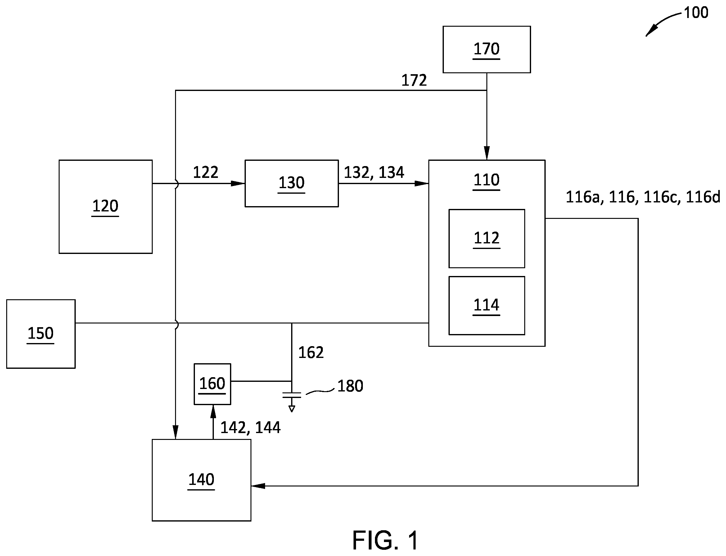 Patent US11824548 Figure 1 – Pulse generator for injection locked oscillator